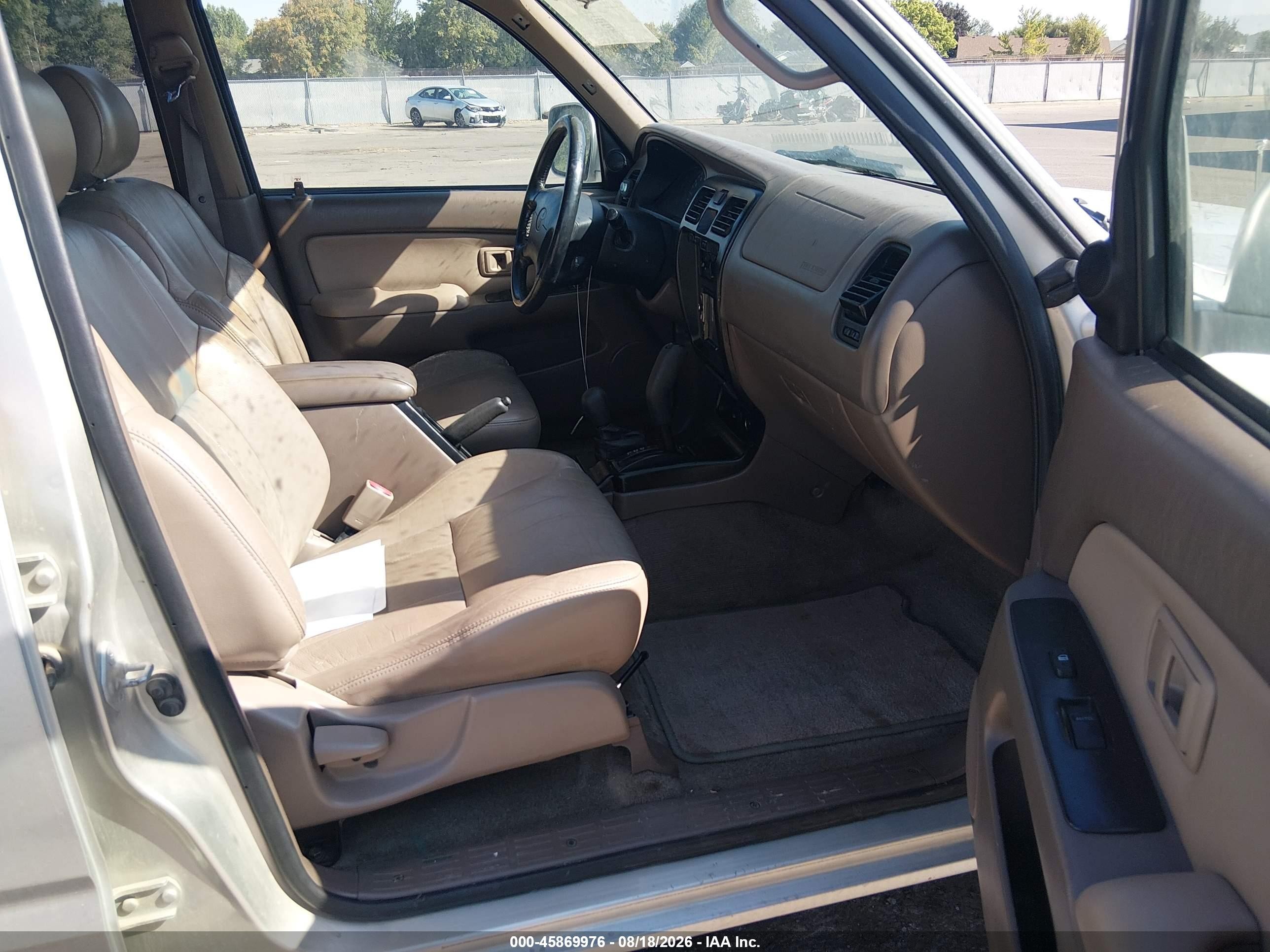 2001 Toyota 4runner Sr5 V6 Gray vin: JT3HN86R010352803