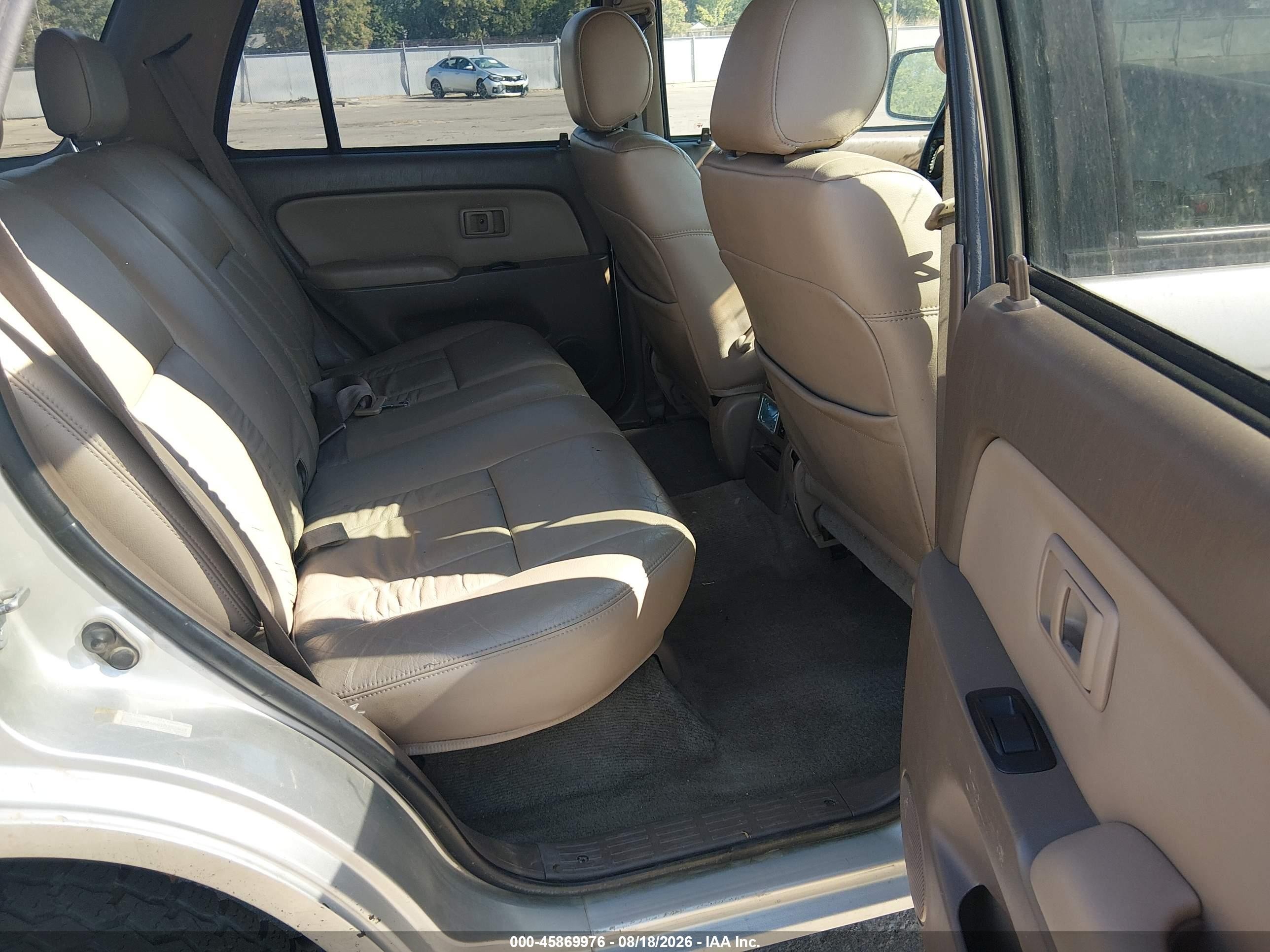 2001 Toyota 4runner Sr5 V6 Gray vin: JT3HN86R010352803