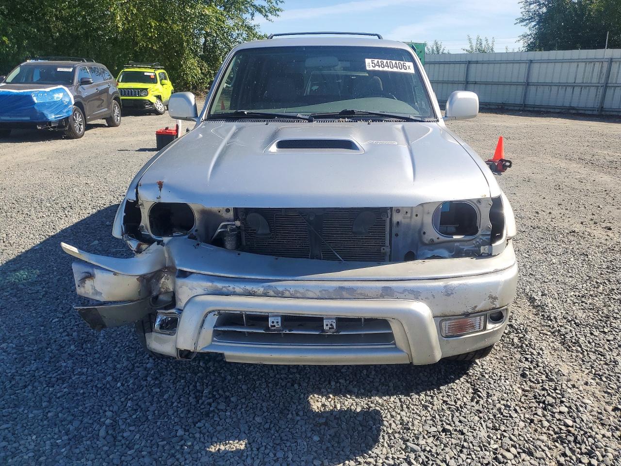 2001 Toyota 4runner Sr5 Silver vin: JT3HN86R010358326