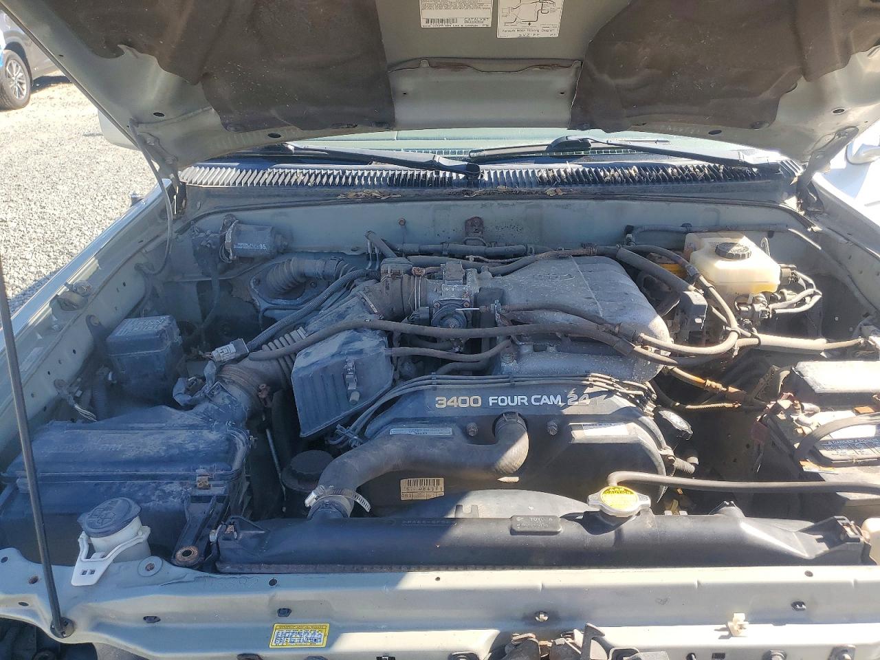 2001 Toyota 4runner Sr5 Silver vin: JT3HN86R010358326