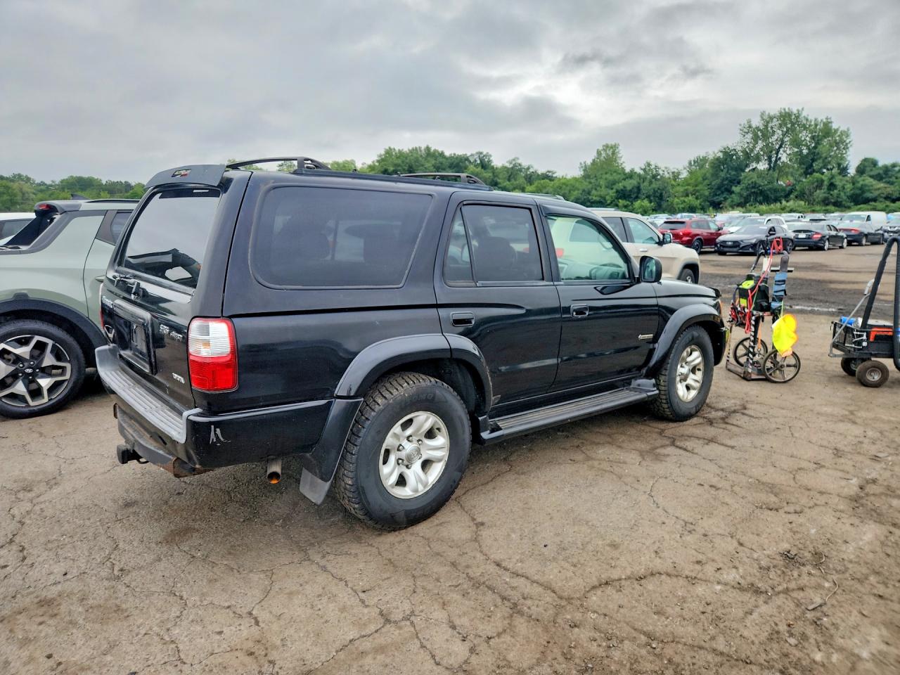 2002 Toyota 4runner Sr5 Black vin: JT3HN86R020364239