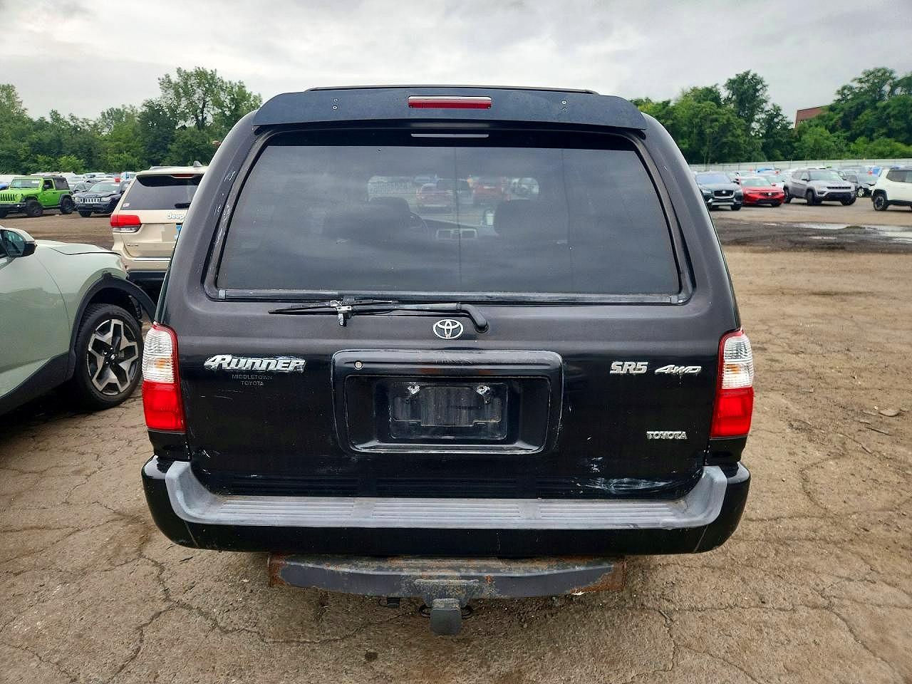 2002 Toyota 4runner Sr5 Black vin: JT3HN86R020364239