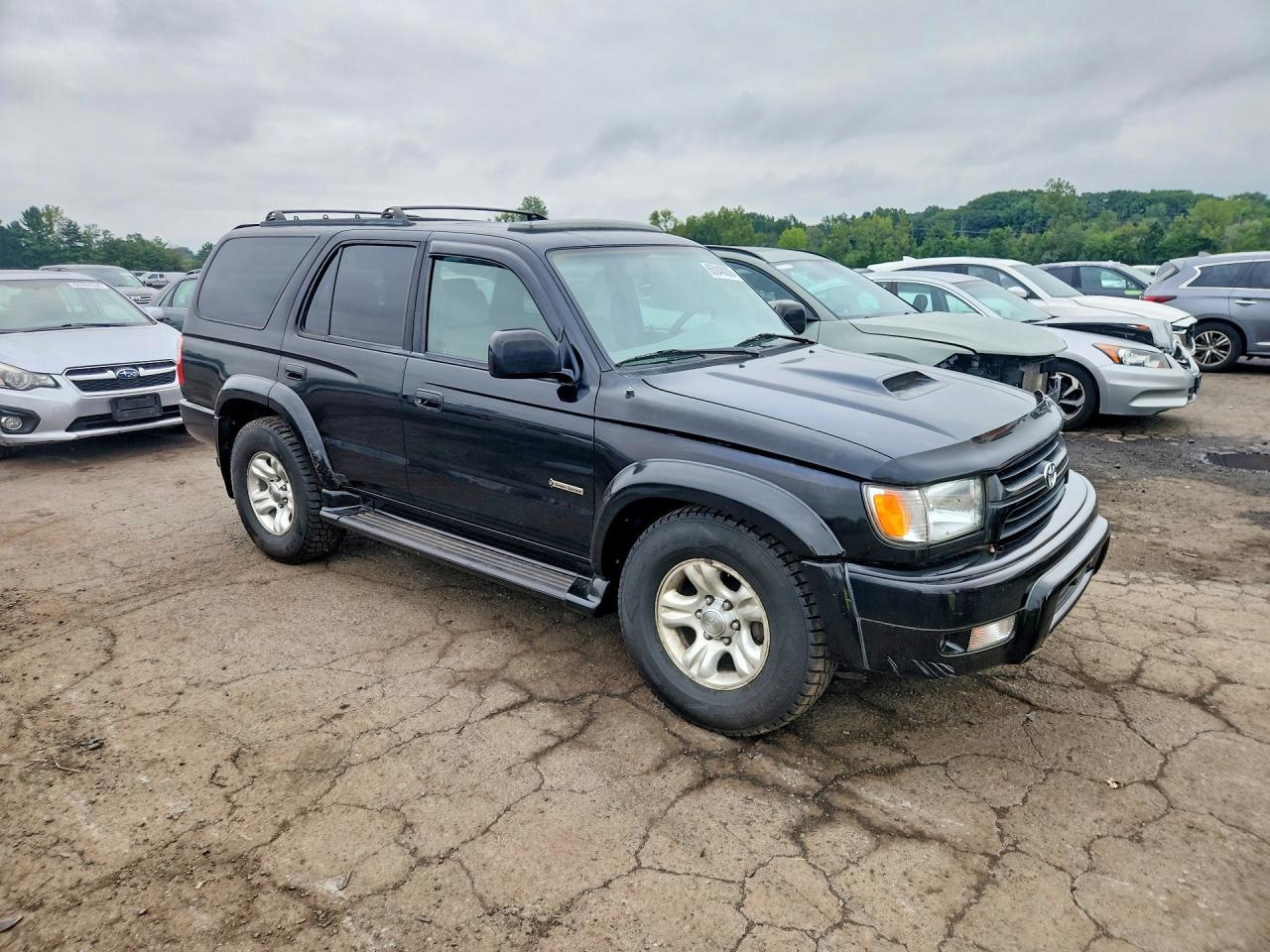 2002 Toyota 4runner Sr5 Black vin: JT3HN86R020364239