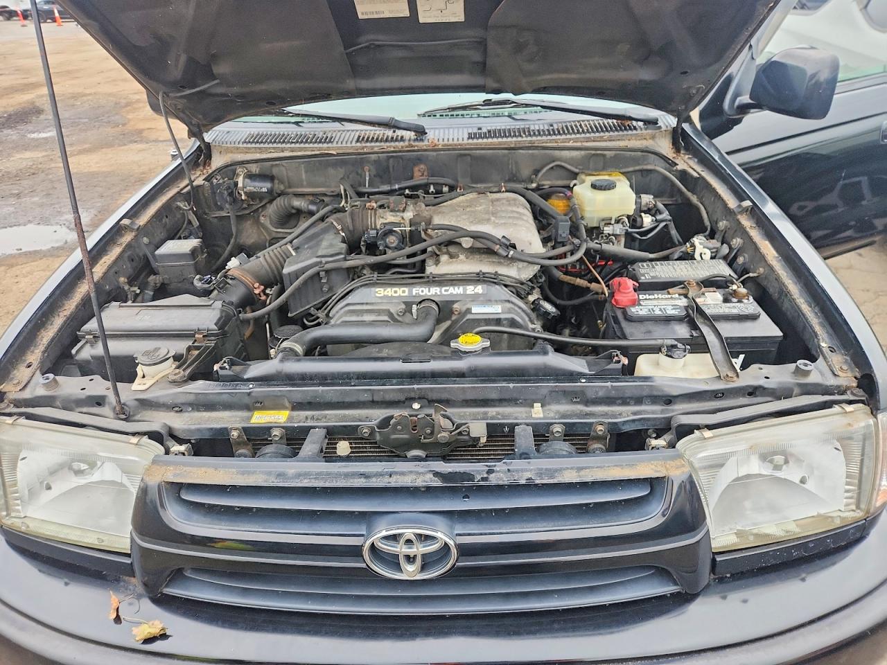 2002 Toyota 4runner Sr5 Black vin: JT3HN86R020364239