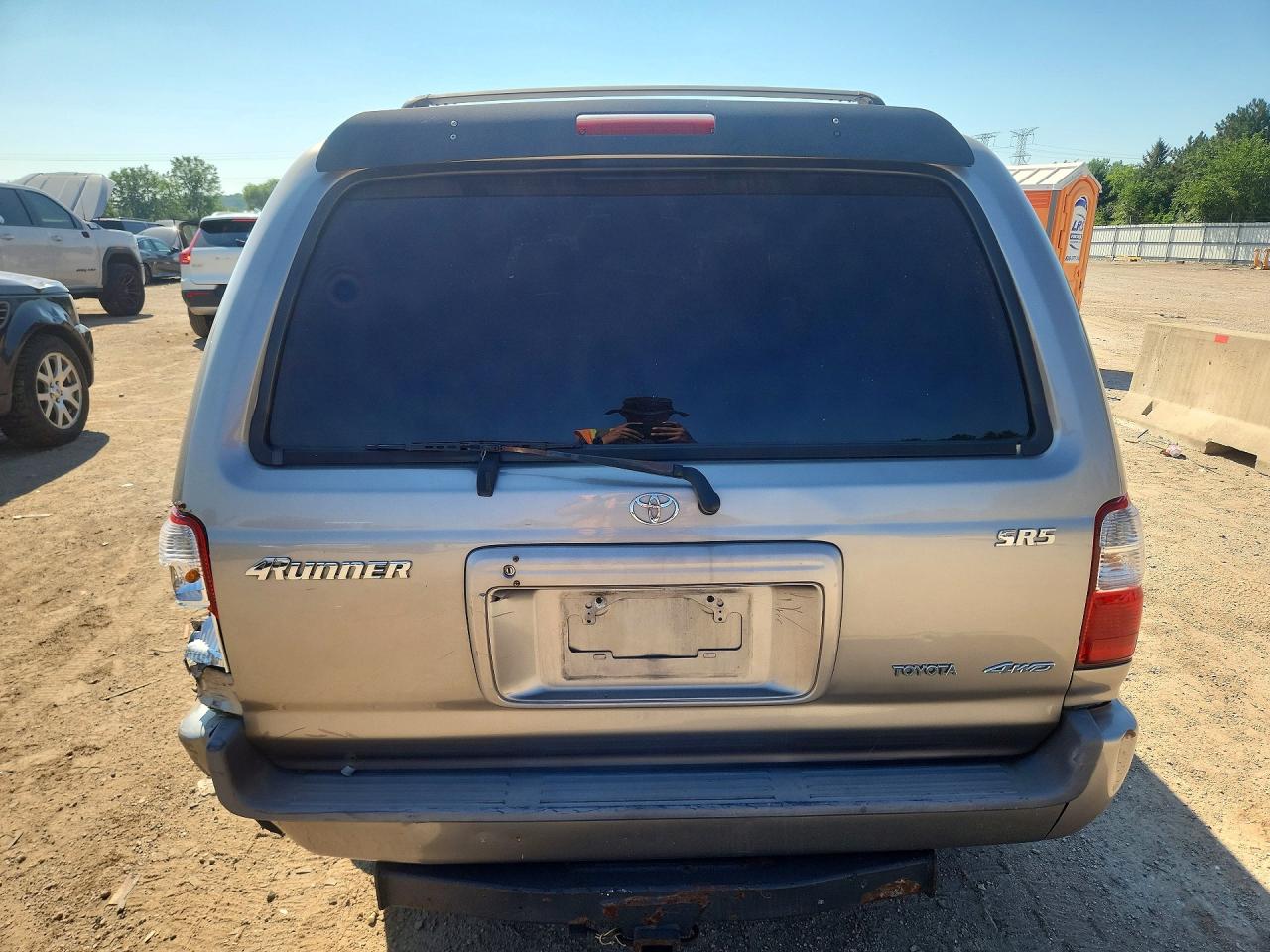 2002 Toyota 4runner Sr5 Серебряный vin: JT3HN86R020370655