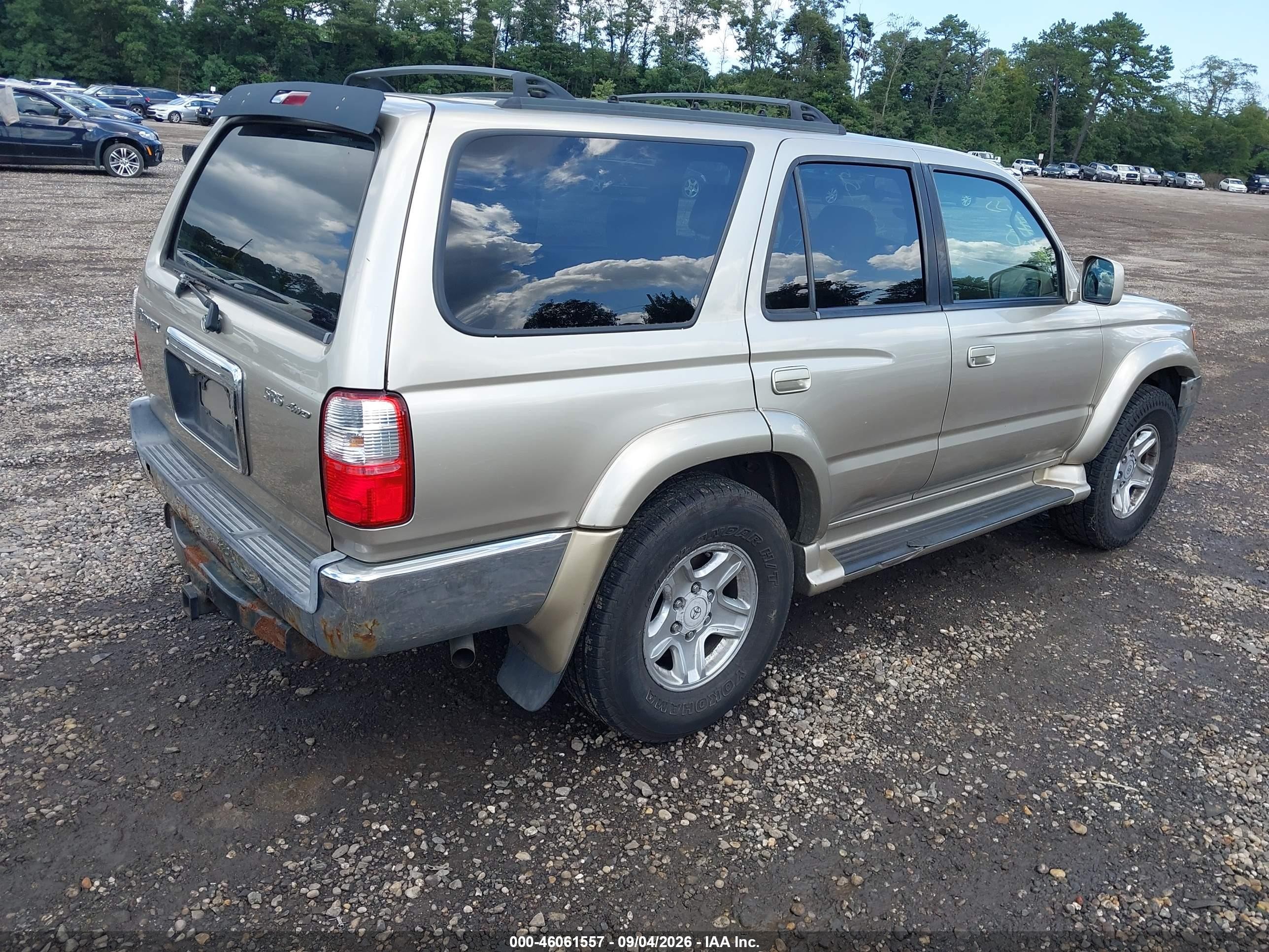 2002 Toyota 4runner Sr5 V6 Gold vin: JT3HN86R020379422
