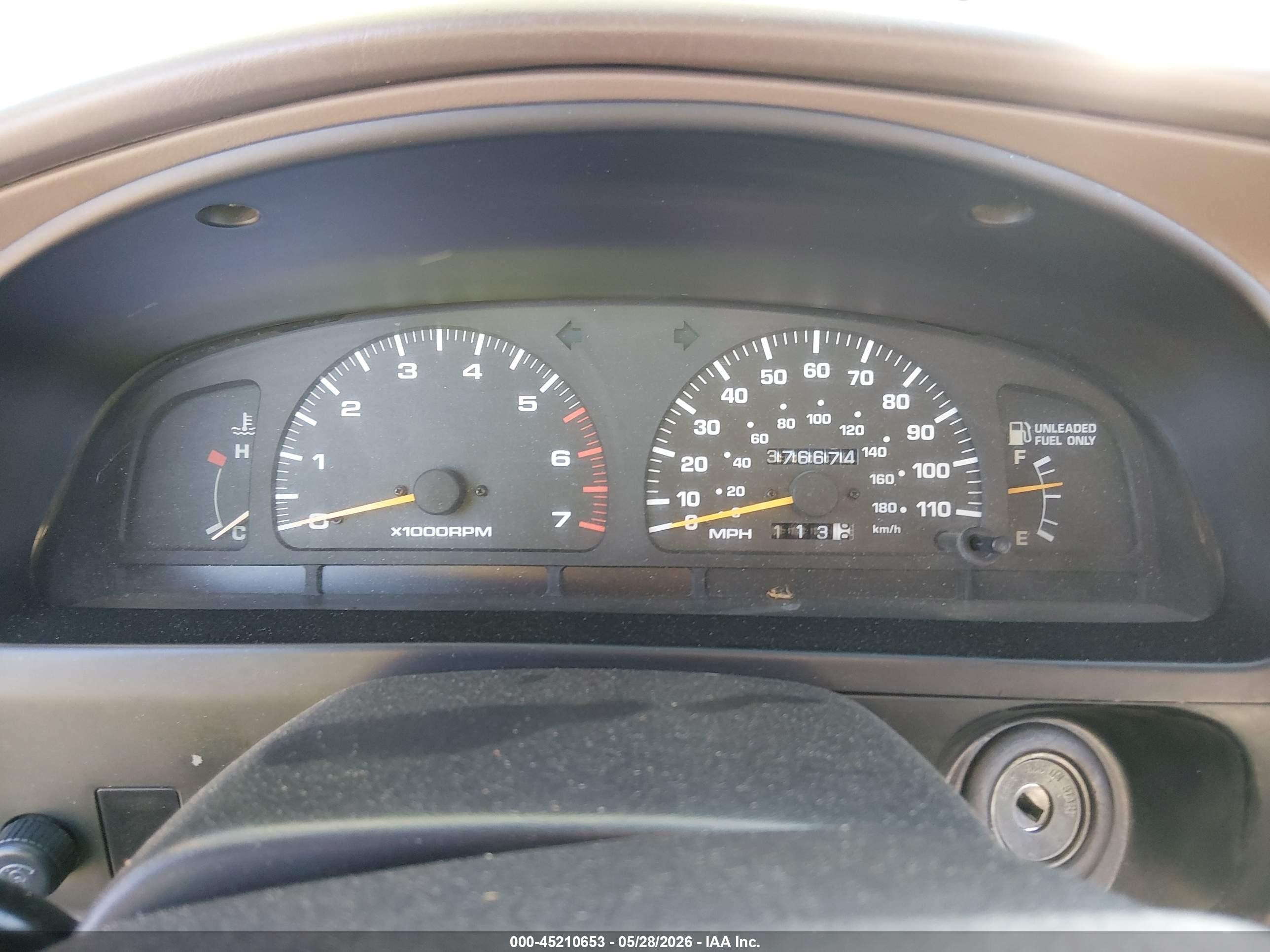 1997 Toyota 4runner Sr5 V6 Silver vin: JT3HN86R0V0084616