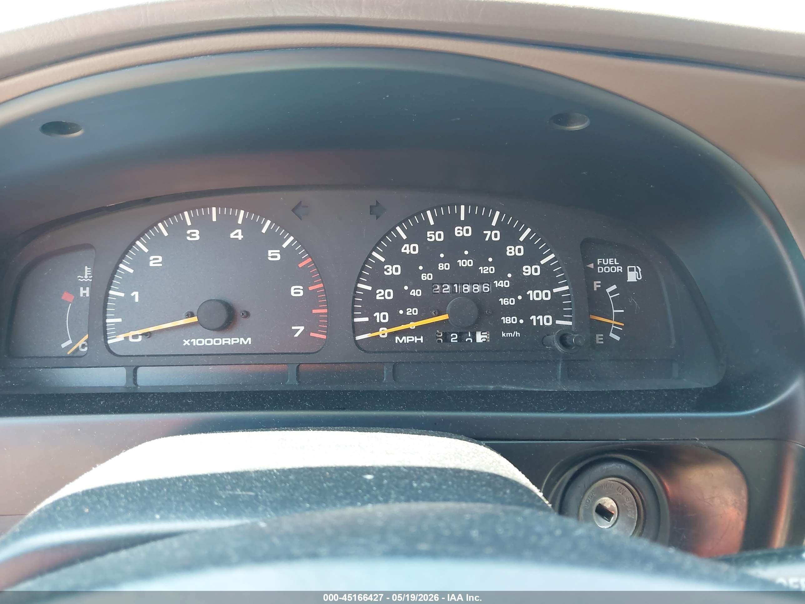 1998 Toyota 4runner Sr5 V6 Red vin: JT3HN86R0W0169733