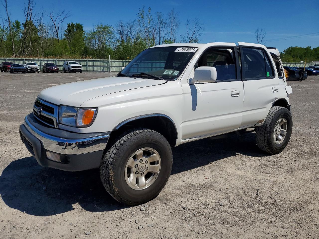 1999 Toyota 4runner Sr5 White vin: JT3HN86R0X0197825