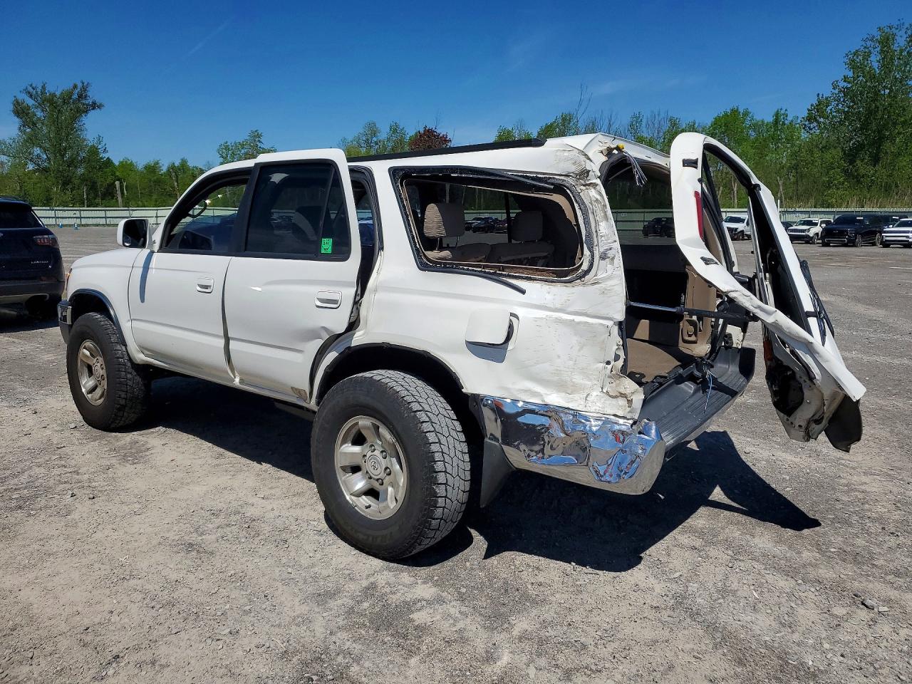 1999 Toyota 4runner Sr5 White vin: JT3HN86R0X0197825