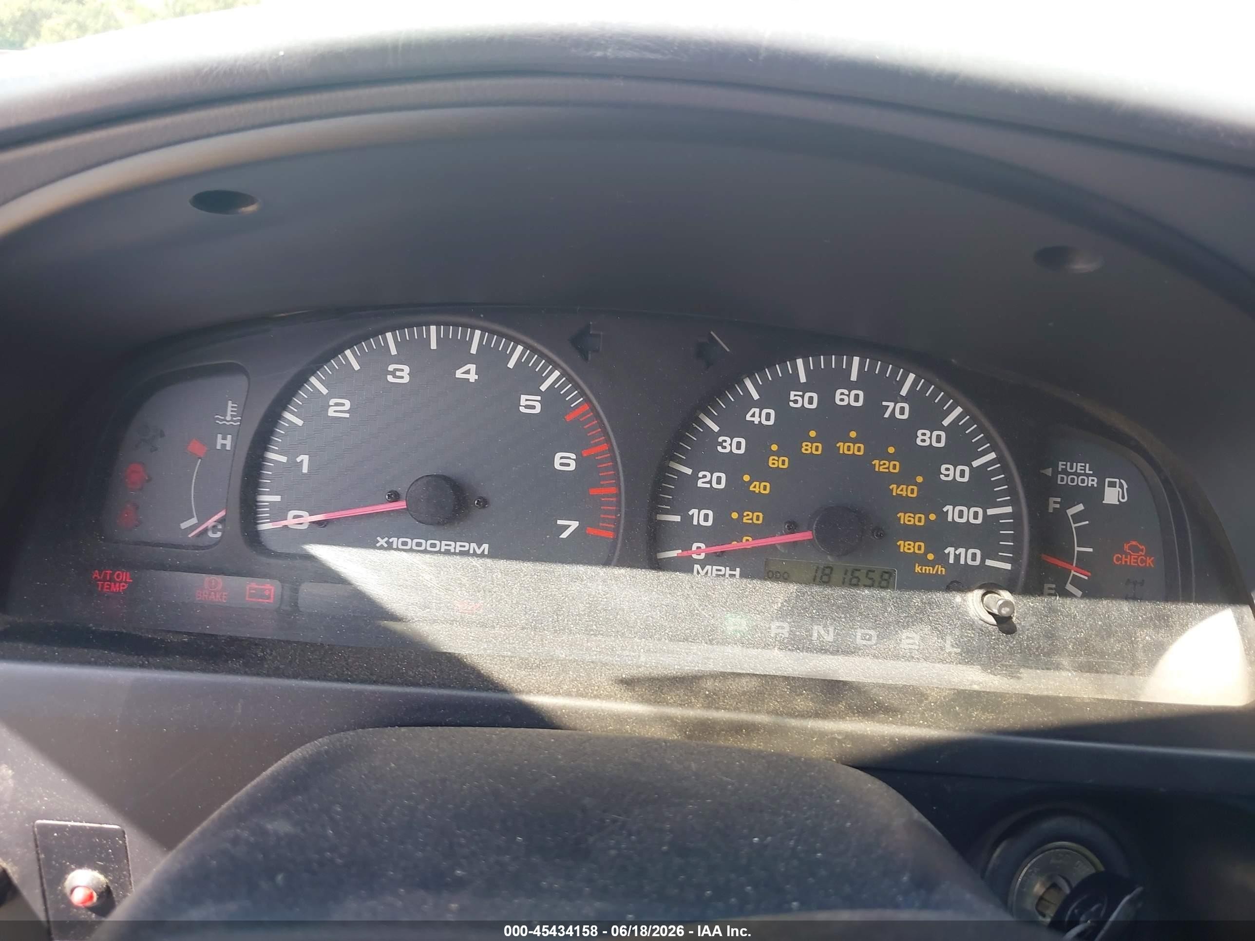 2000 Toyota 4runner Sr5 V6 Black vin: JT3HN86R0Y0296596