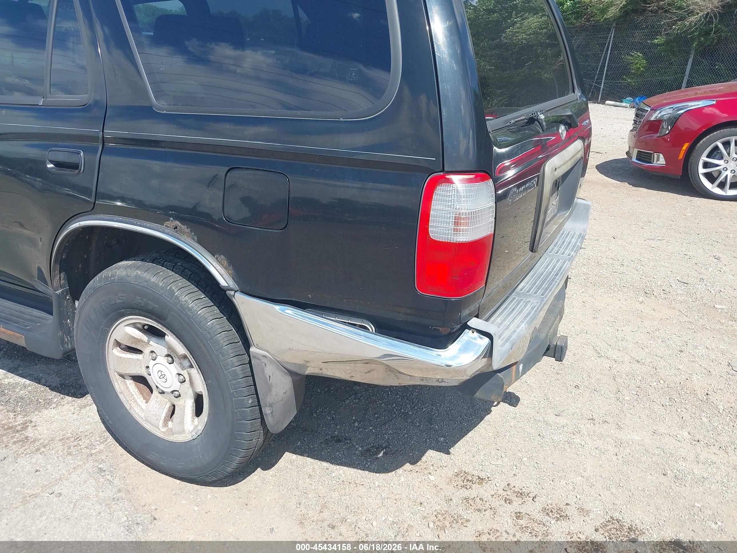 2000 Toyota 4runner Sr5 V6 Black vin: JT3HN86R0Y0296596