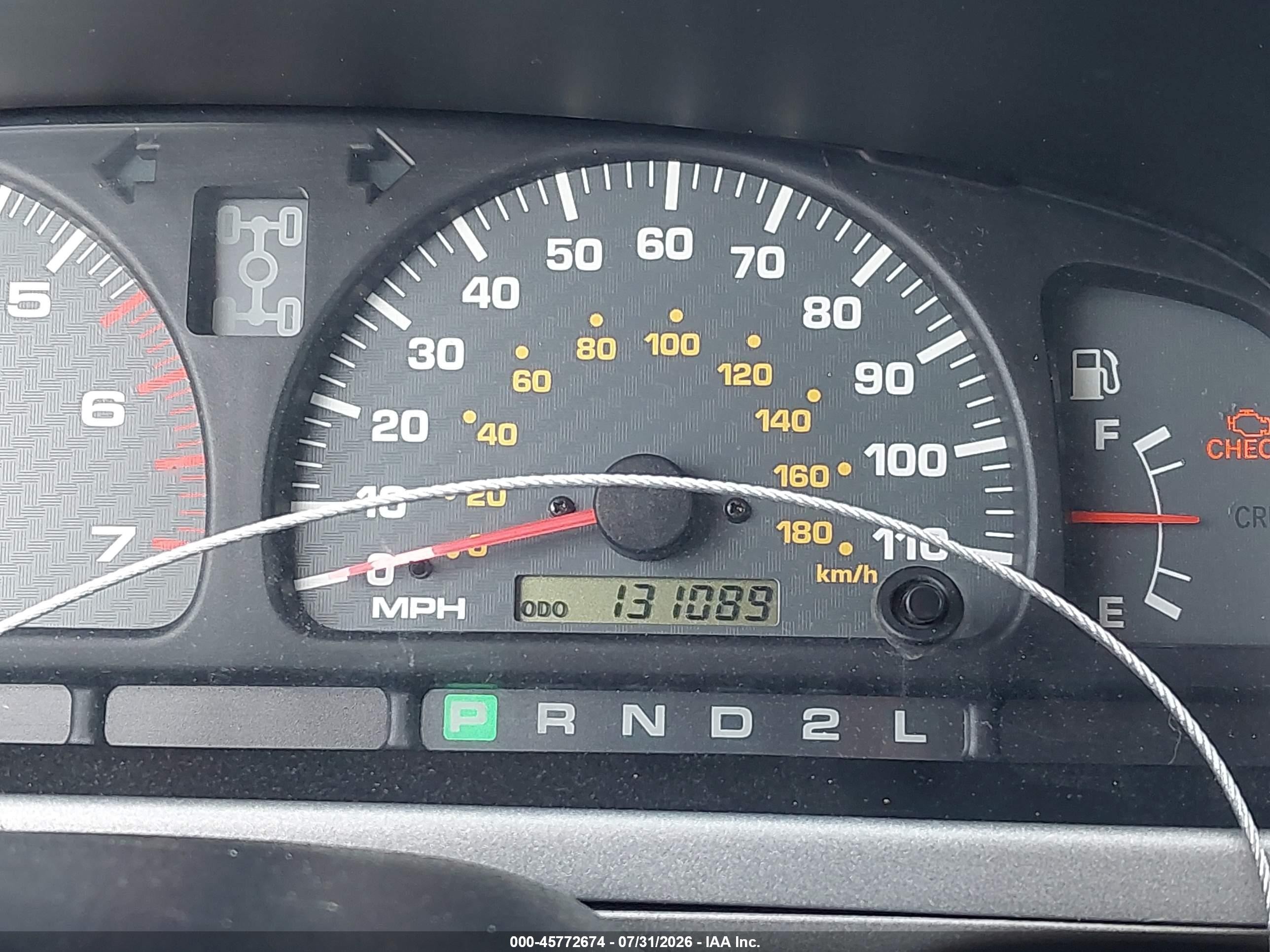2001 Toyota 4runner Sr5 V6 Silver vin: JT3HN86R110350882