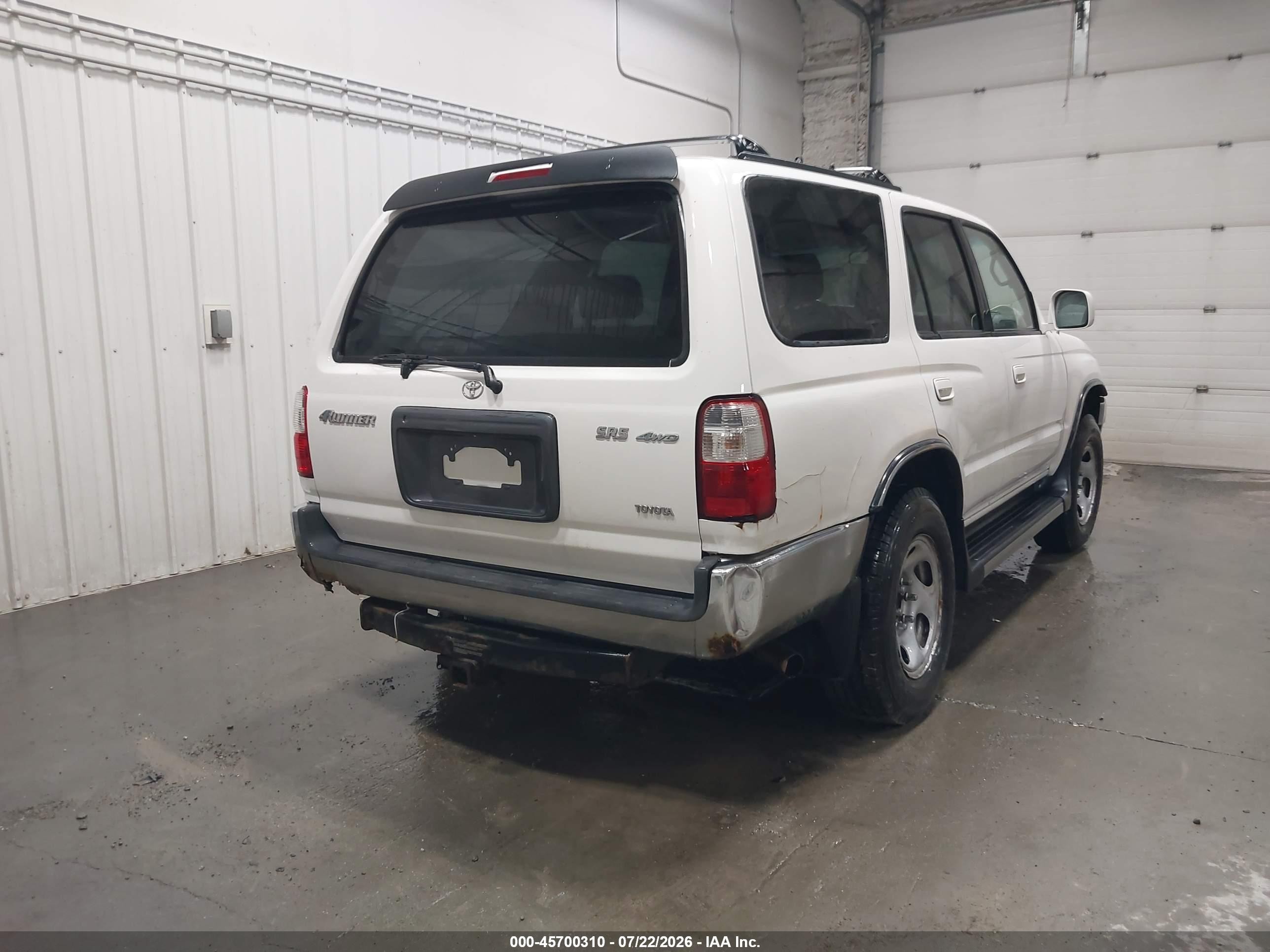 2001 Toyota 4runner Sr5 V6 Белый vin: JT3HN86R110358030