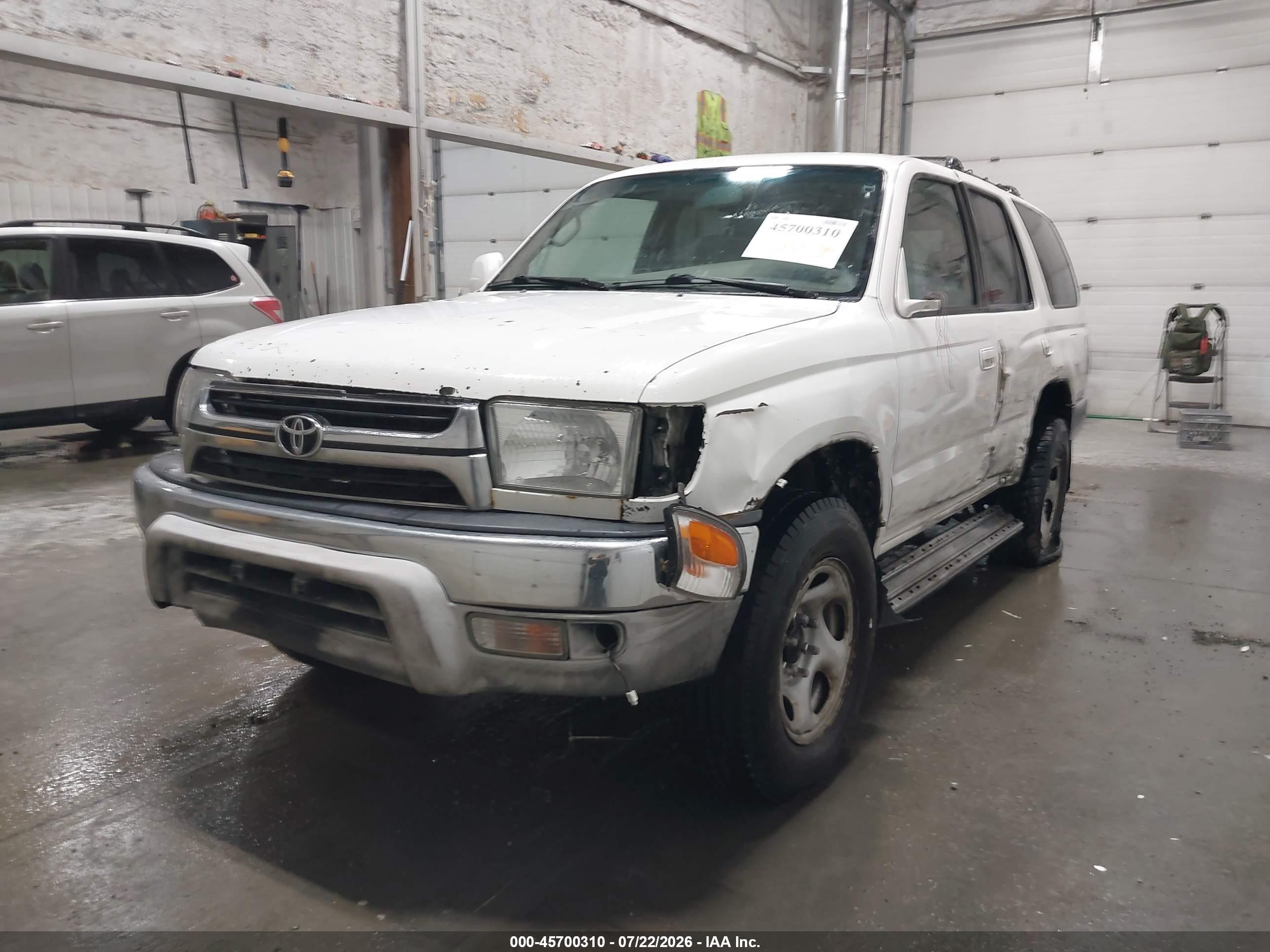 2001 Toyota 4runner Sr5 V6 Белый vin: JT3HN86R110358030