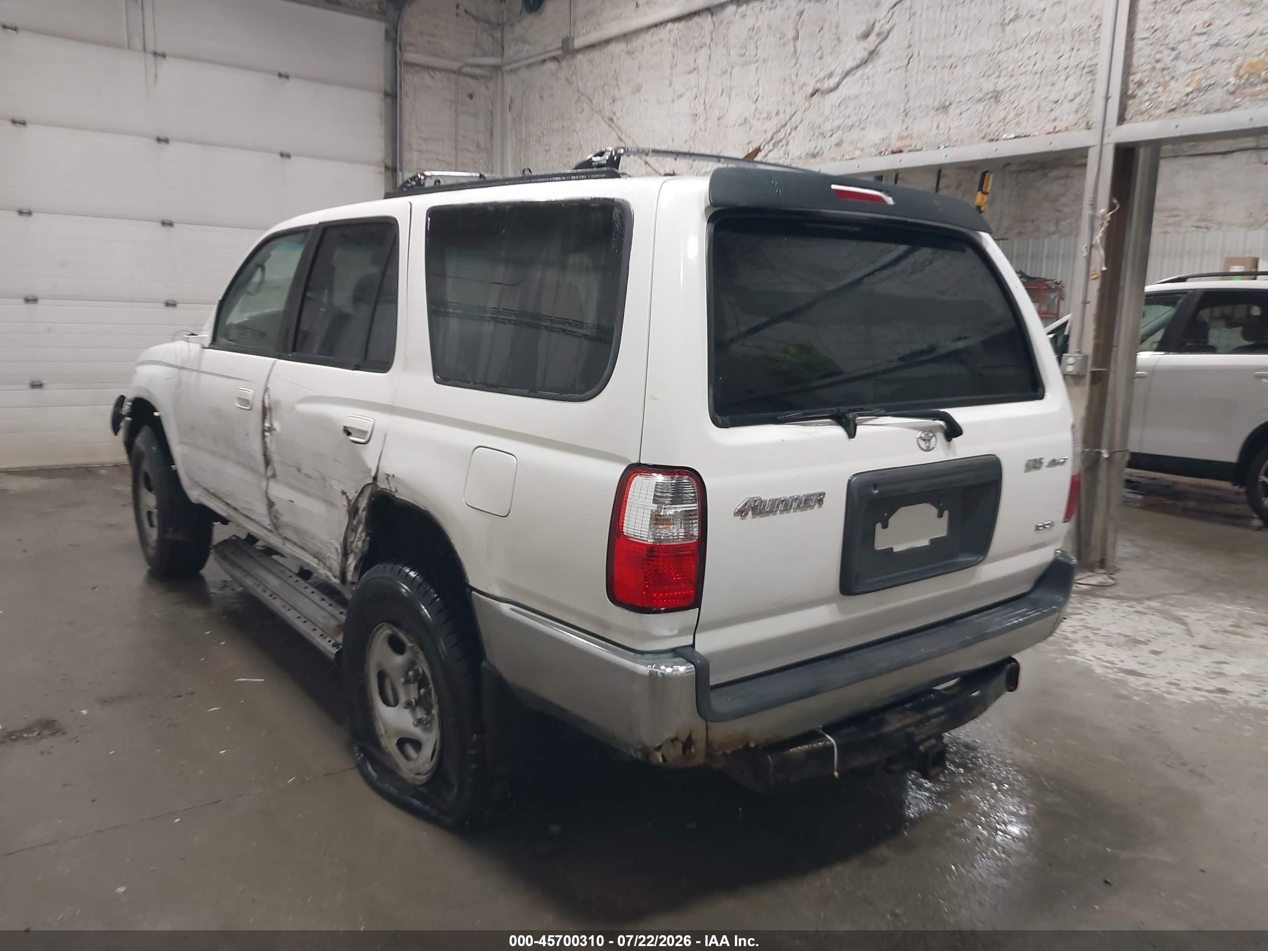 2001 Toyota 4runner Sr5 V6 Белый vin: JT3HN86R110358030