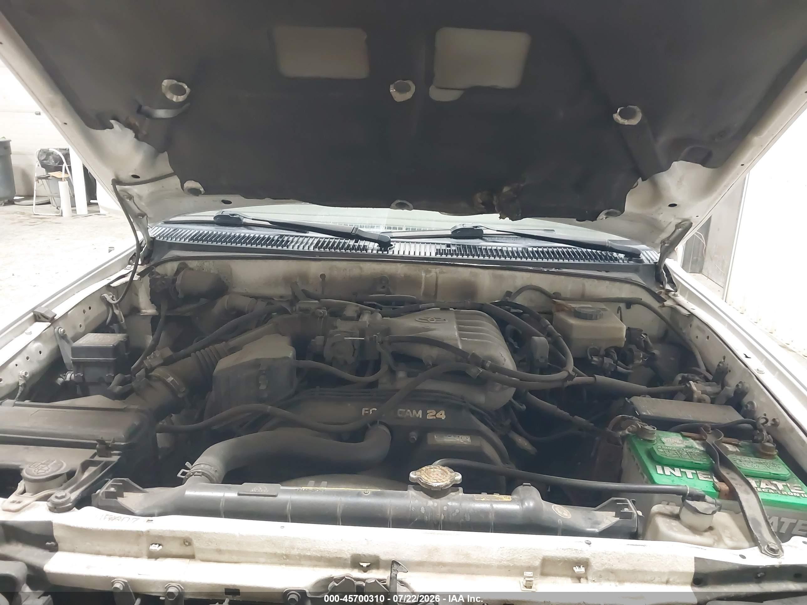 2001 Toyota 4runner Sr5 V6 Белый vin: JT3HN86R110358030