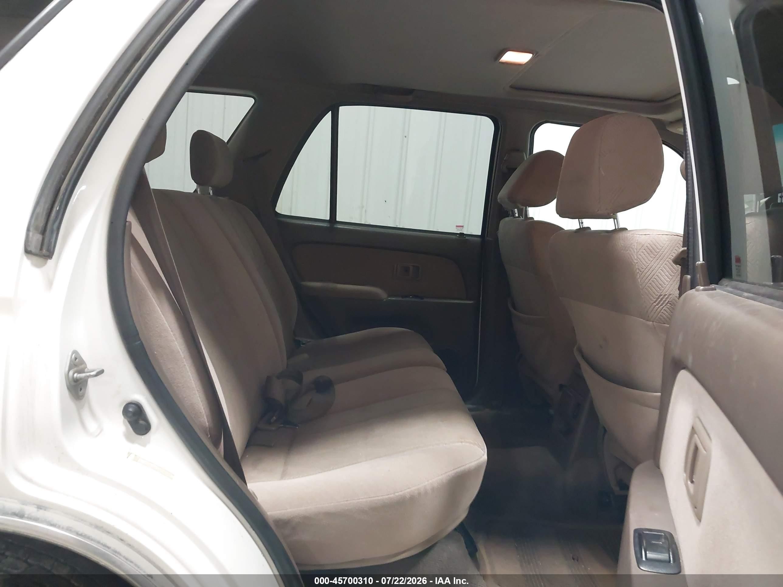 2001 Toyota 4runner Sr5 V6 Белый vin: JT3HN86R110358030