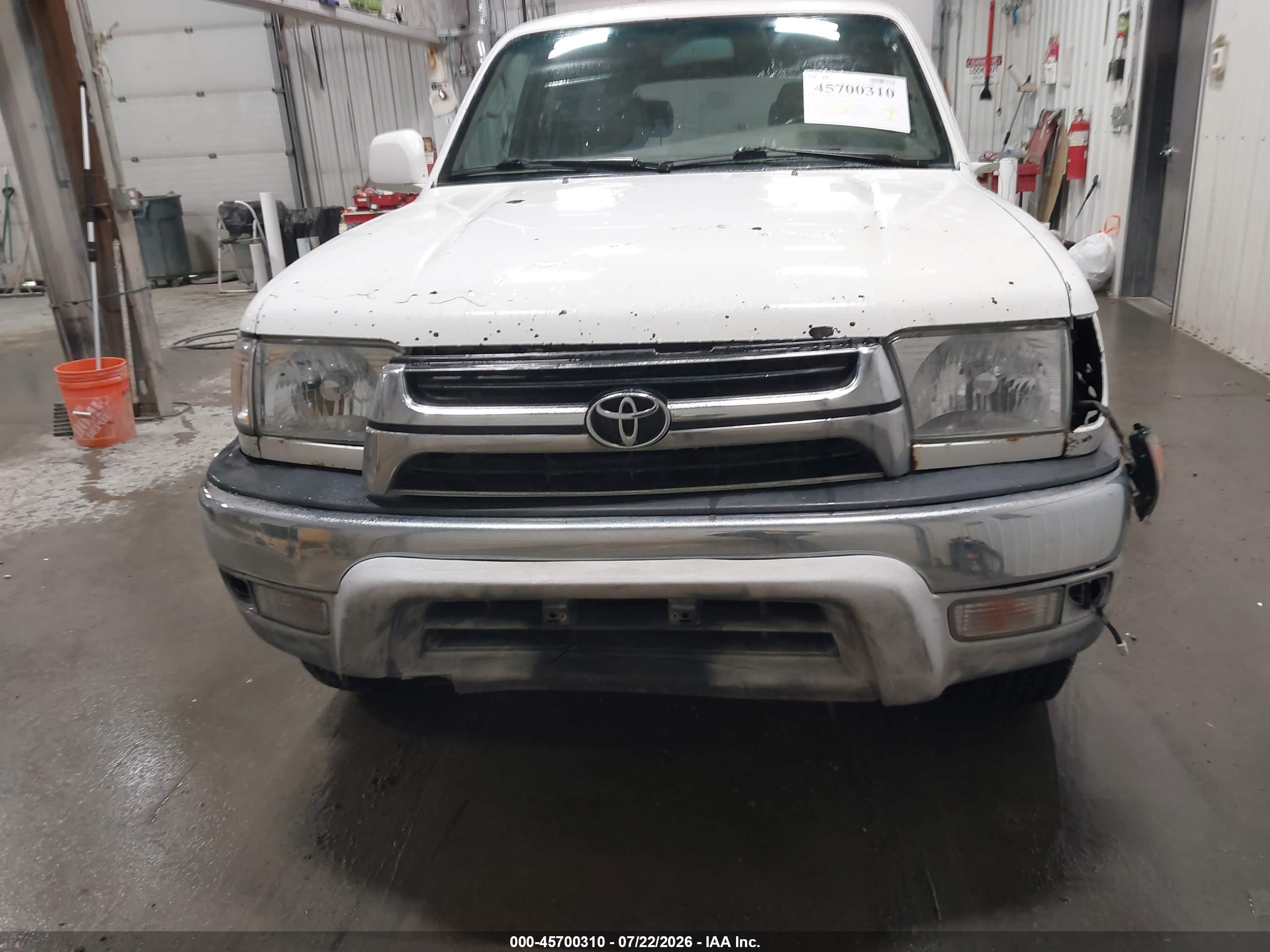 2001 Toyota 4runner Sr5 V6 Белый vin: JT3HN86R110358030