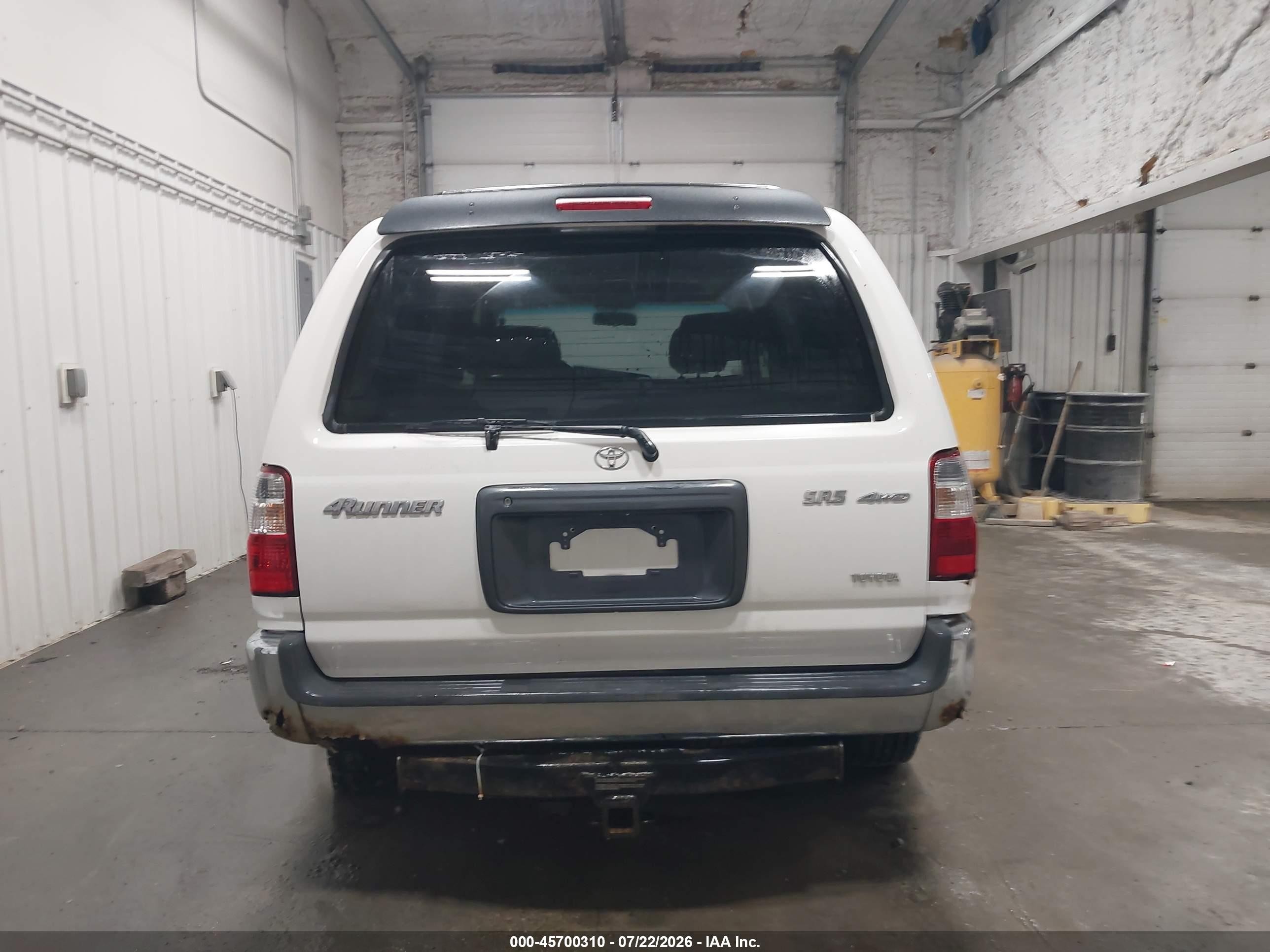 2001 Toyota 4runner Sr5 V6 Белый vin: JT3HN86R110358030