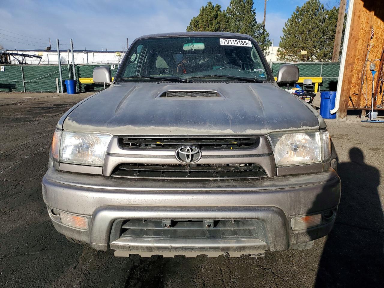 2002 Toyota 4runner Sr5 Silver vin: JT3HN86R120366534