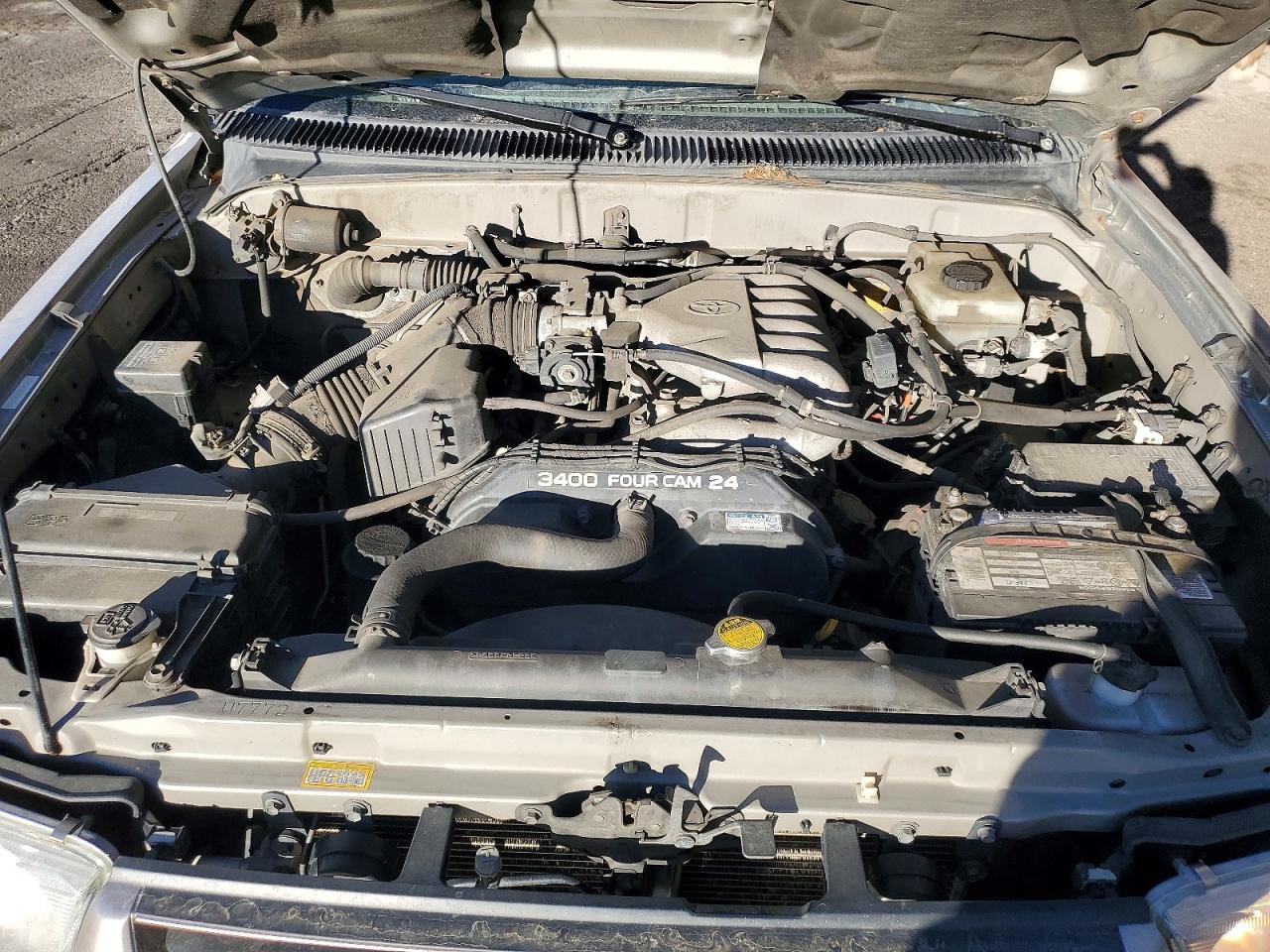 2002 Toyota 4runner Sr5 Silver vin: JT3HN86R120366534