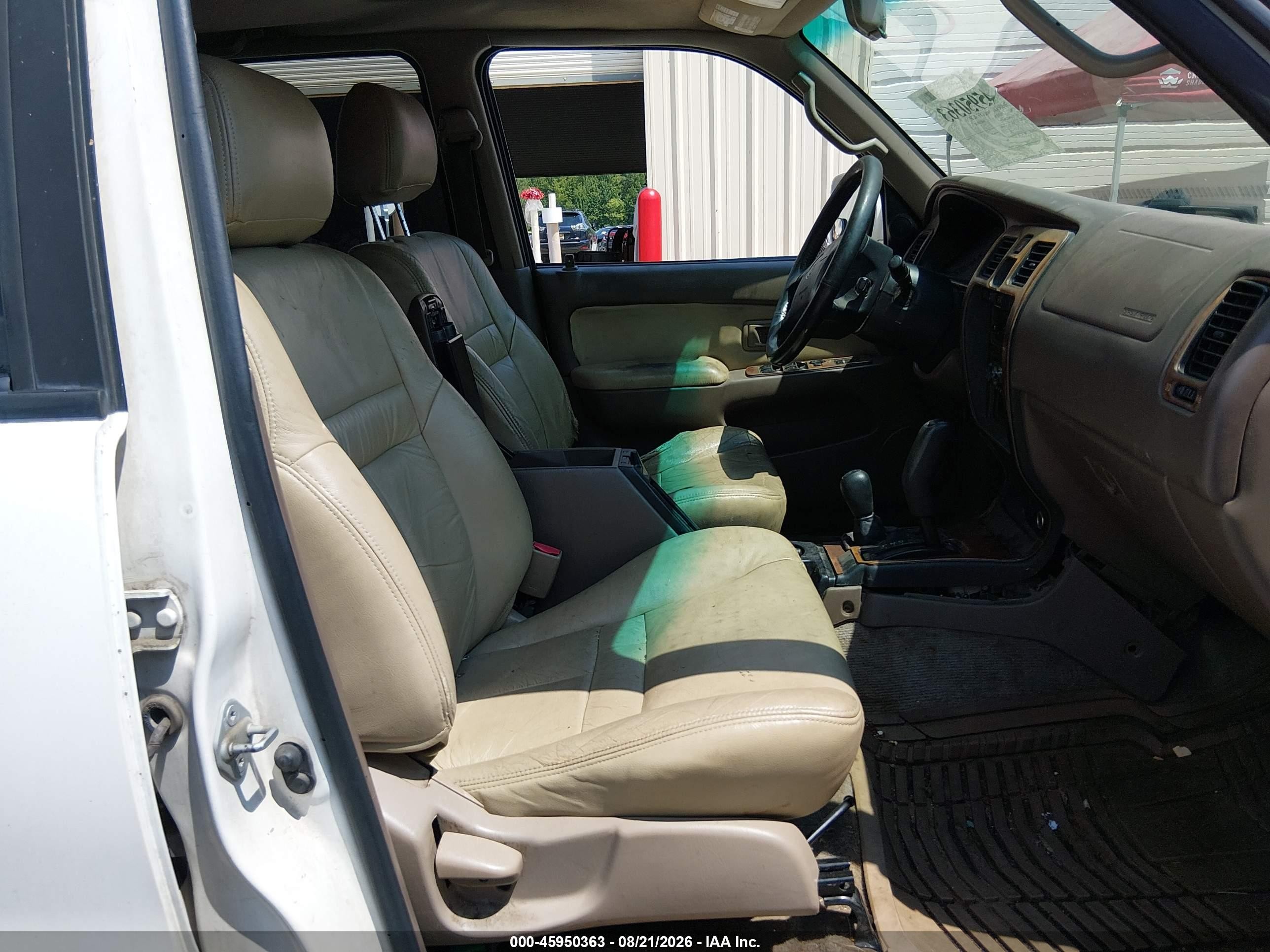 2002 Toyota 4runner Sr5 V6 White vin: JT3HN86R129065239