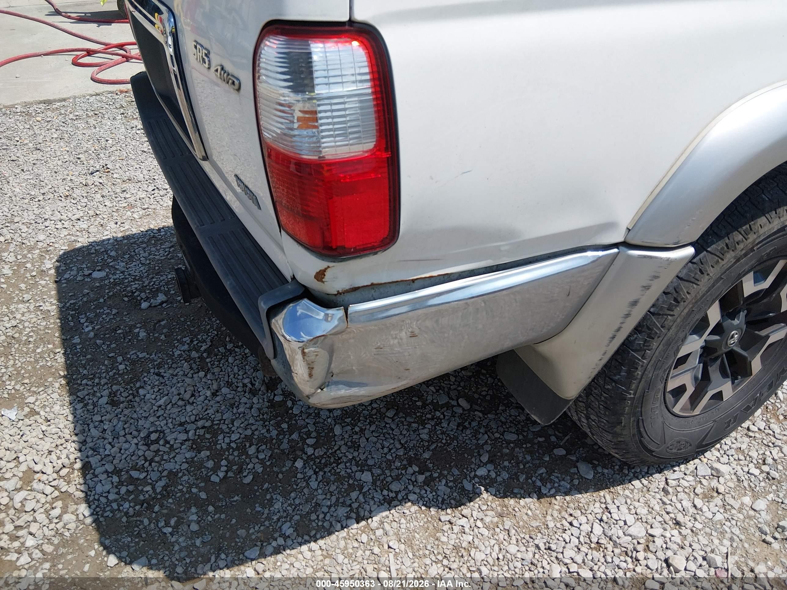 2002 Toyota 4runner Sr5 V6 White vin: JT3HN86R129065239