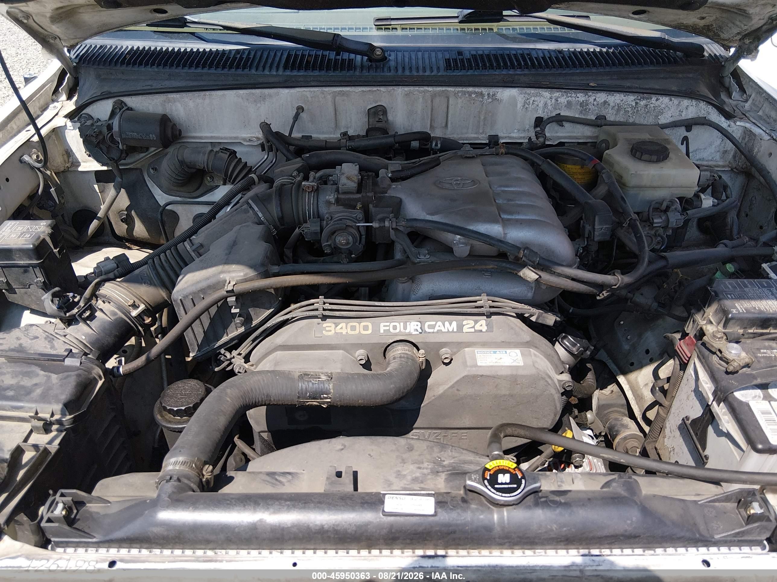 2002 Toyota 4runner Sr5 V6 White vin: JT3HN86R129065239
