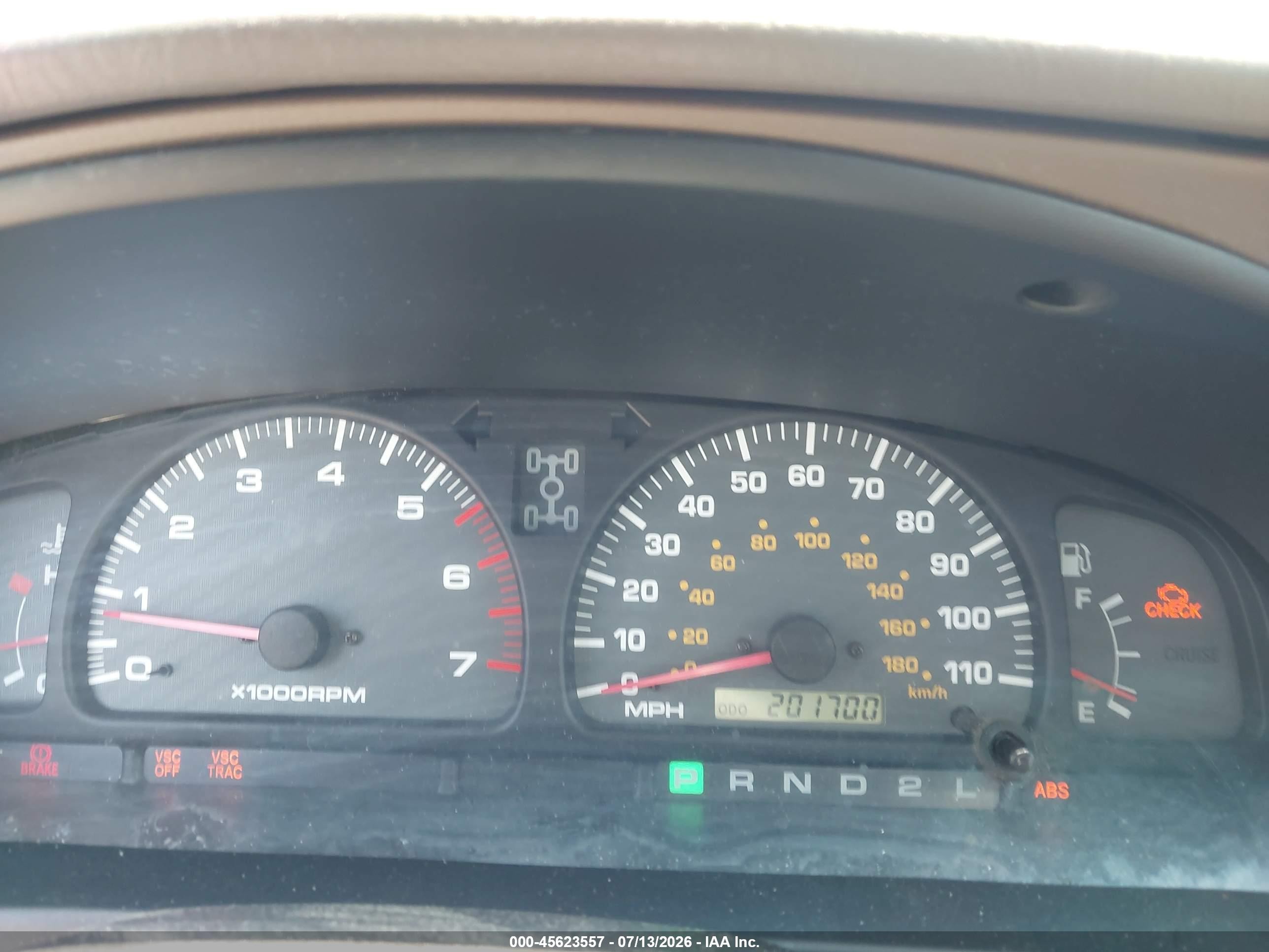 2002 Toyota 4runner Sr5 V6 Burgundy vin: JT3HN86R129073938