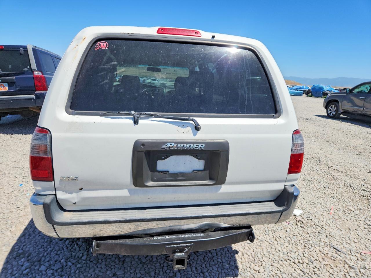 1996 Toyota 4runner Sr5 White vin: JT3HN86R1T0027208