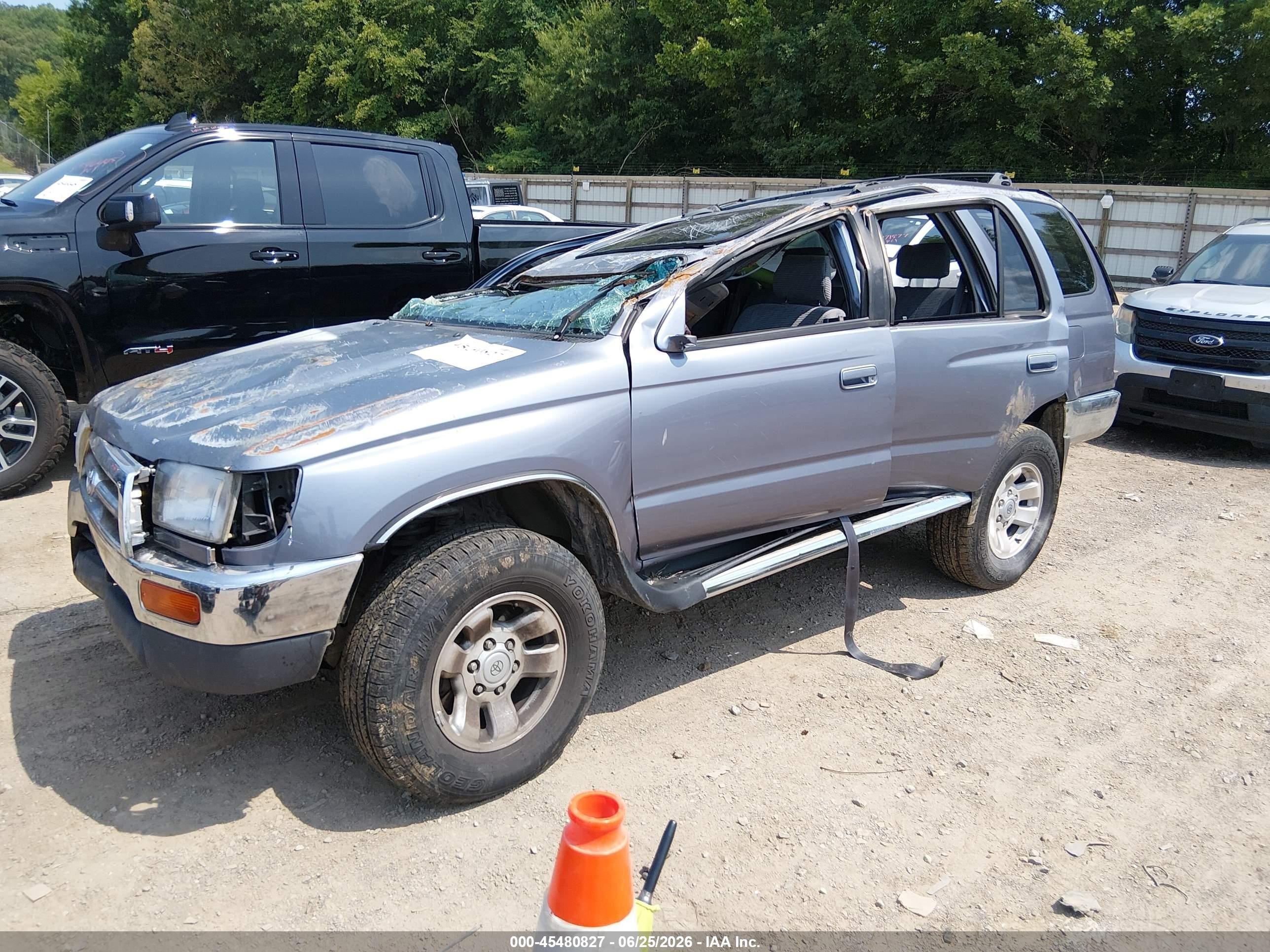 1996 Toyota 4runner Sr5 Gray vin: JT3HN86R1T0050441