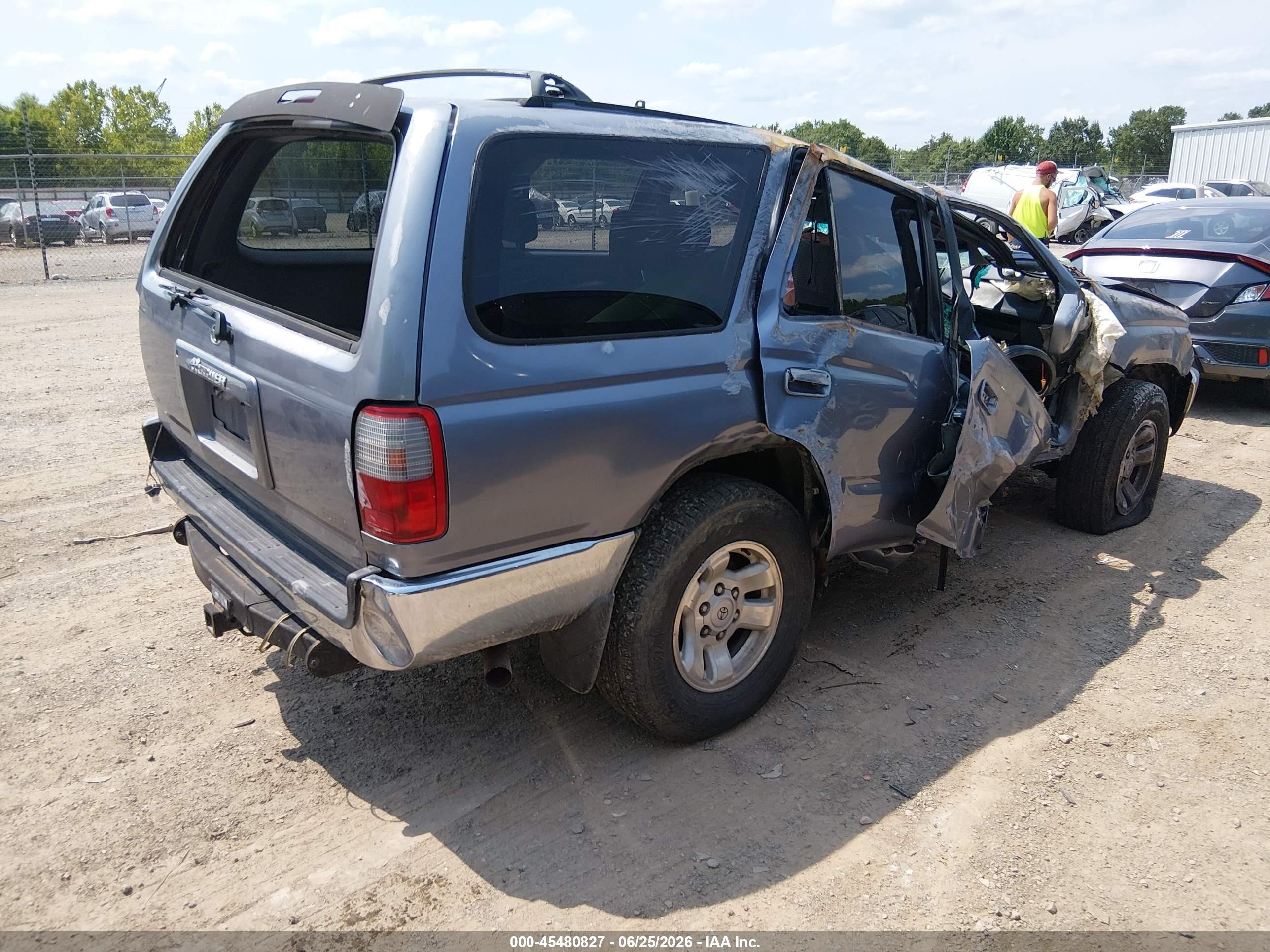 1996 Toyota 4runner Sr5 Gray vin: JT3HN86R1T0050441