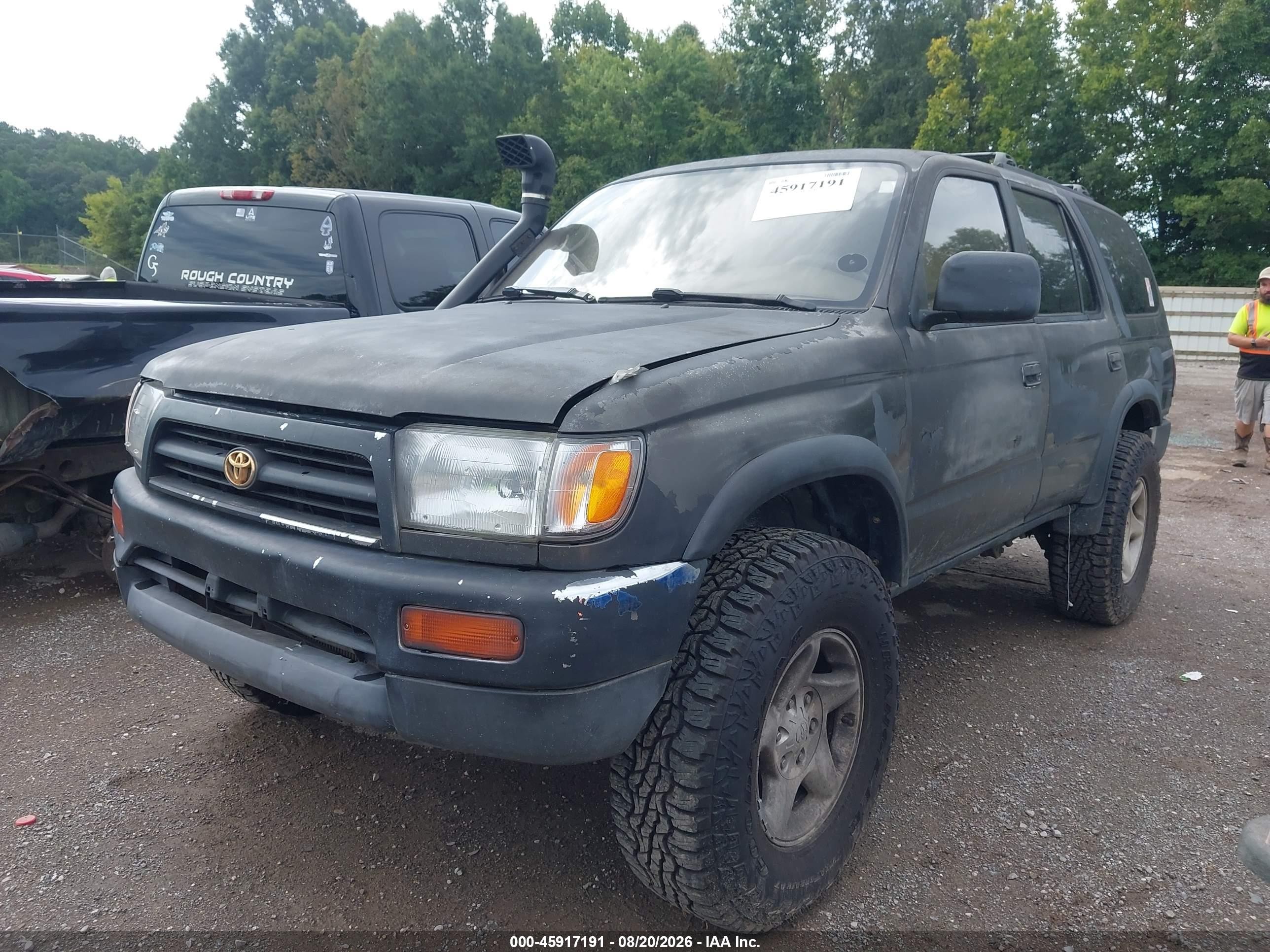 1998 Toyota 4runner Sr5 V6 Gray vin: JT3HN86R1W0157753