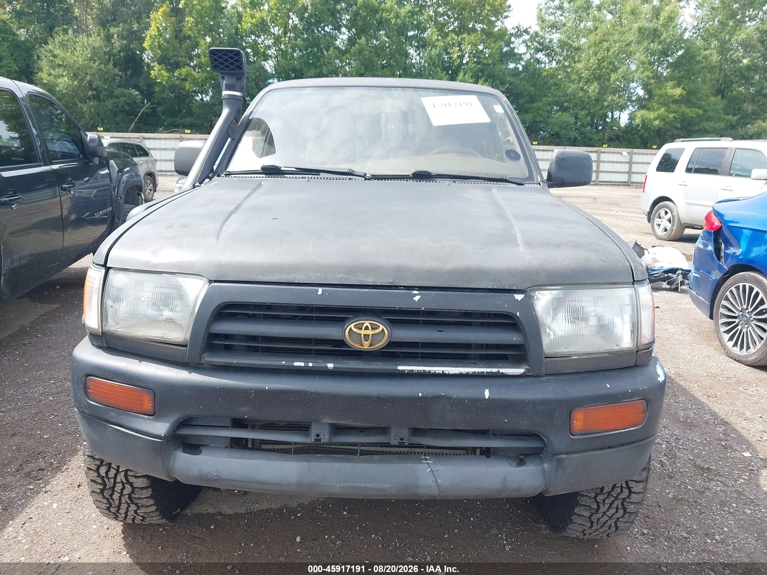 1998 Toyota 4runner Sr5 V6 Gray vin: JT3HN86R1W0157753