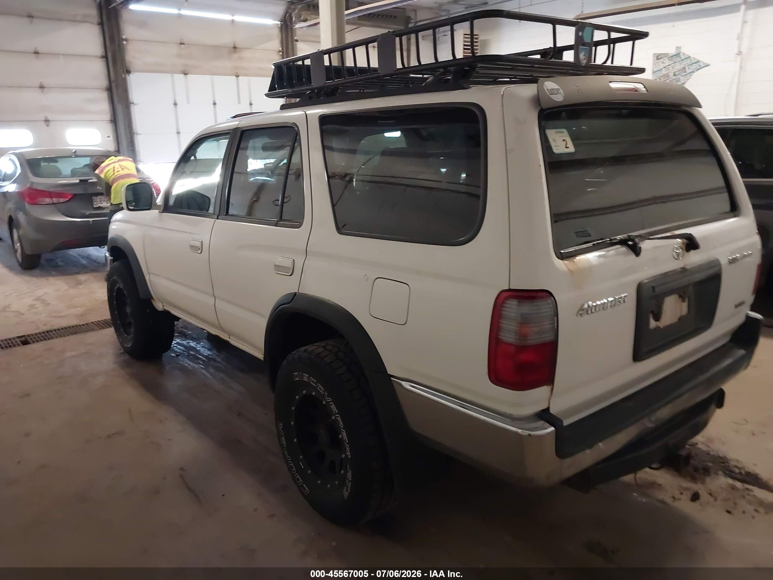 1999 Toyota 4runner Sr5 V6 White vin: JT3HN86R1X0231285