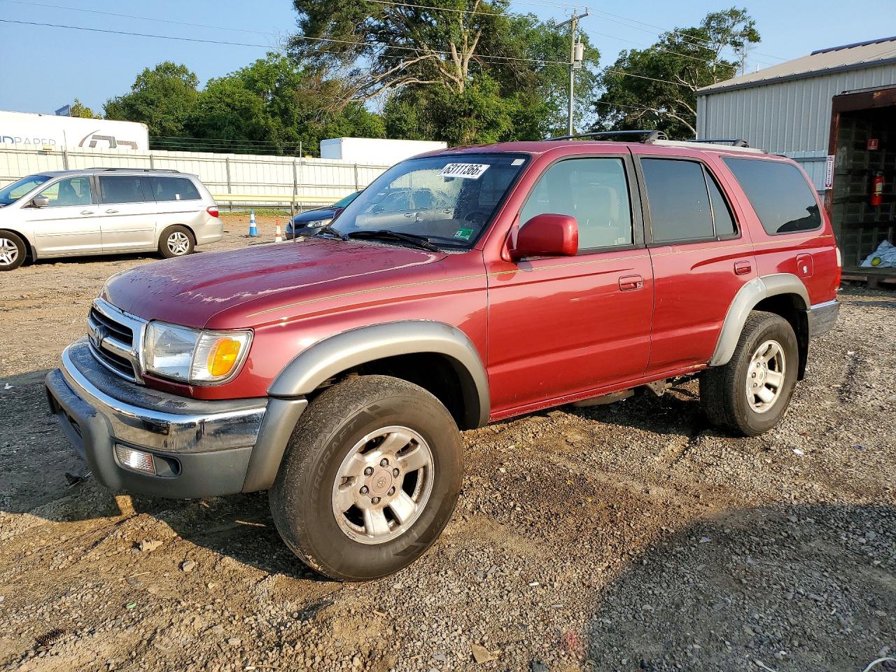 2000 Toyota 4runner Sr5 Maroon vin: JT3HN86R1Y0262313