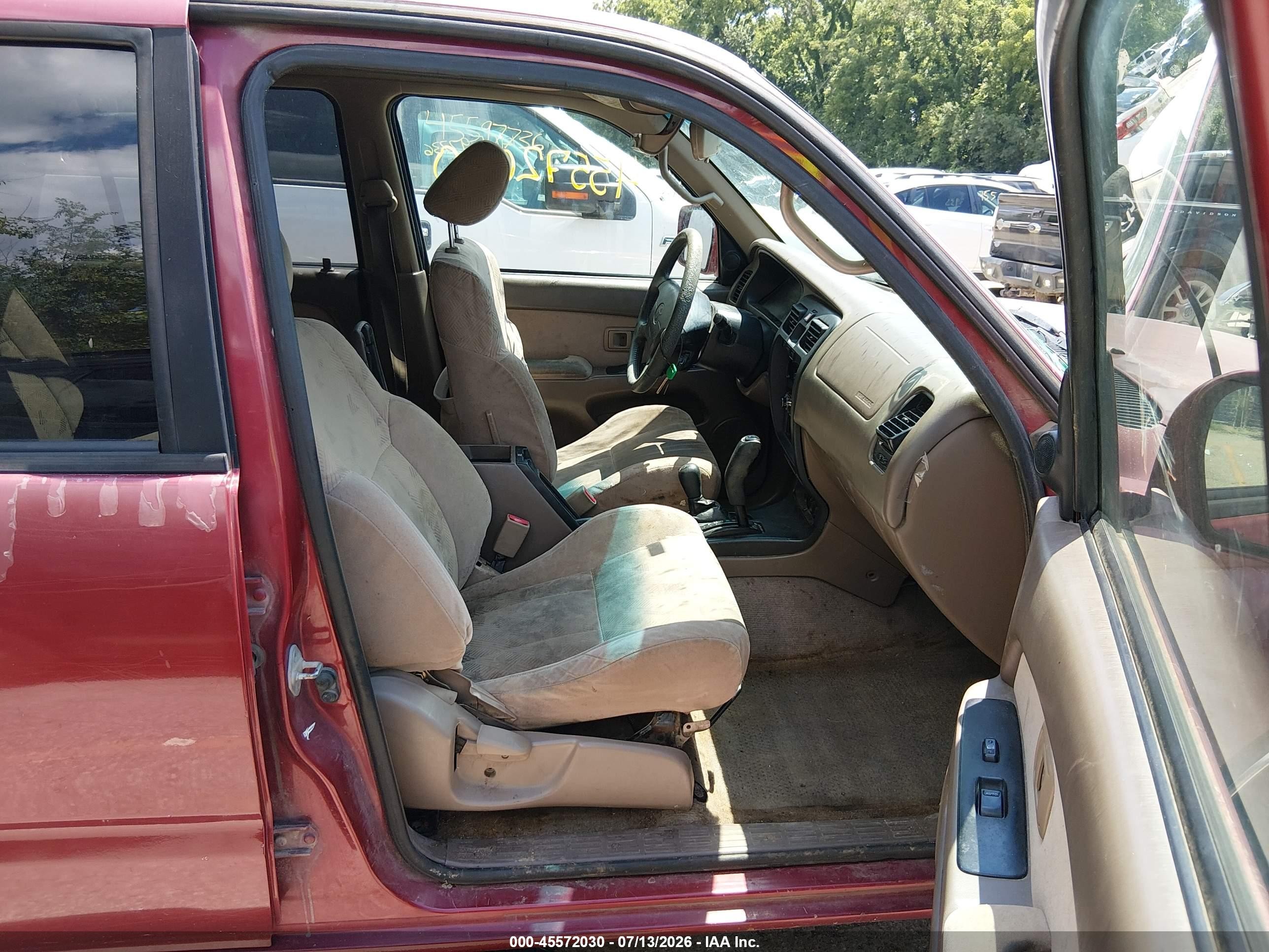 2001 Toyota 4runner Sr5 V6 Maroon vin: JT3HN86R210348090