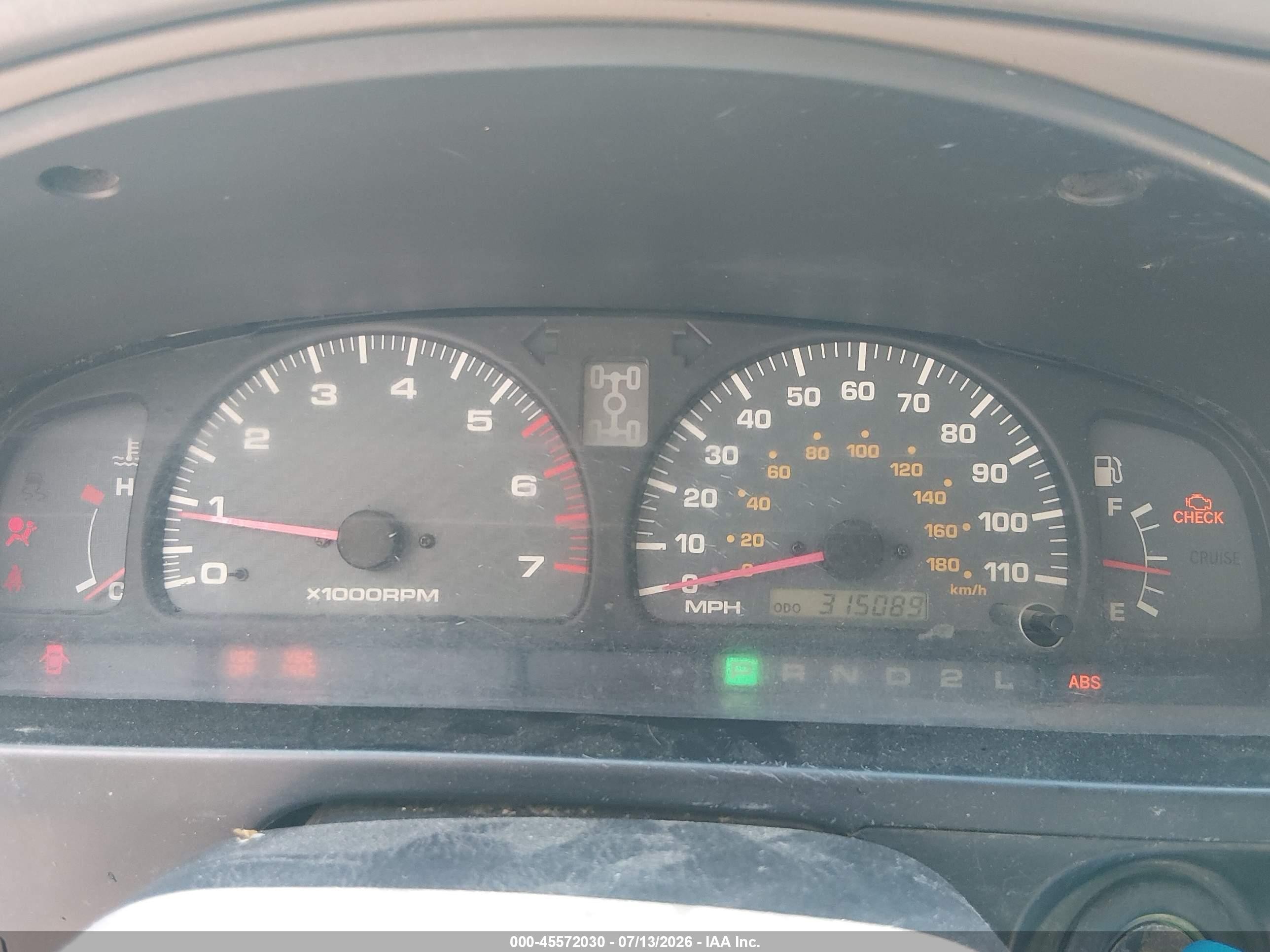 2001 Toyota 4runner Sr5 V6 Maroon vin: JT3HN86R210348090