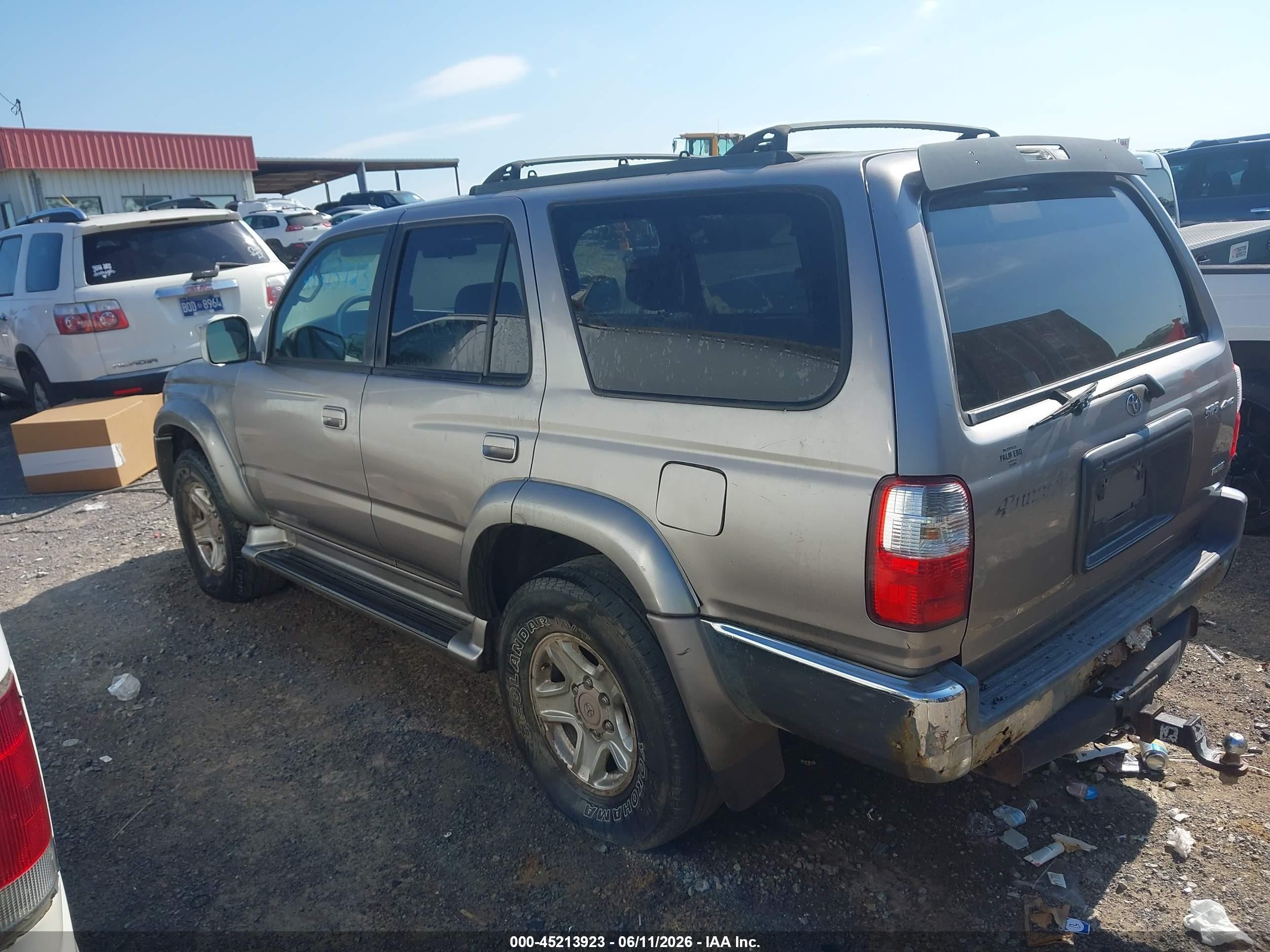 2001 Toyota 4runner Sr5 V6 Gold vin: JT3HN86R210356268