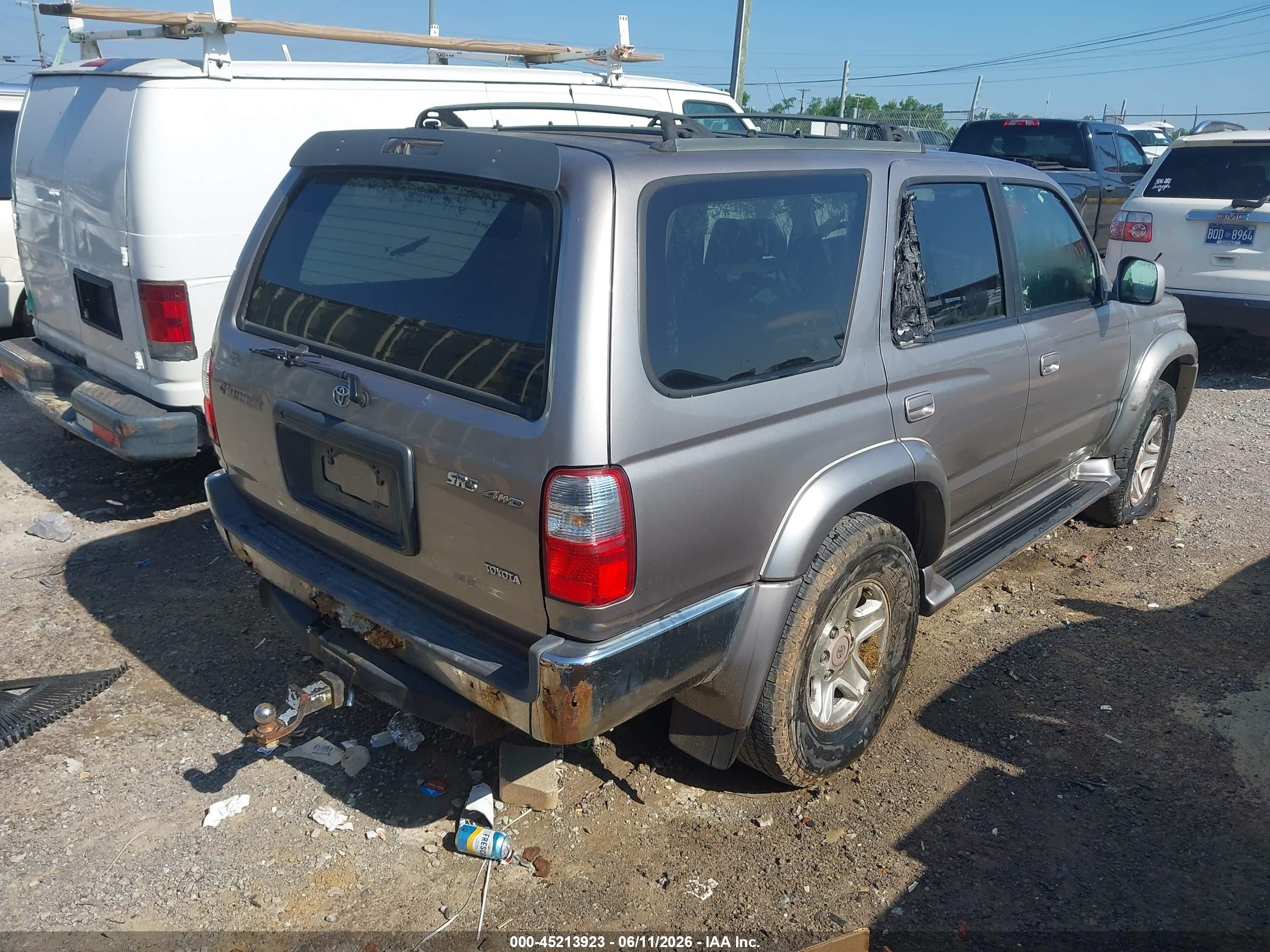 2001 Toyota 4runner Sr5 V6 Gold vin: JT3HN86R210356268