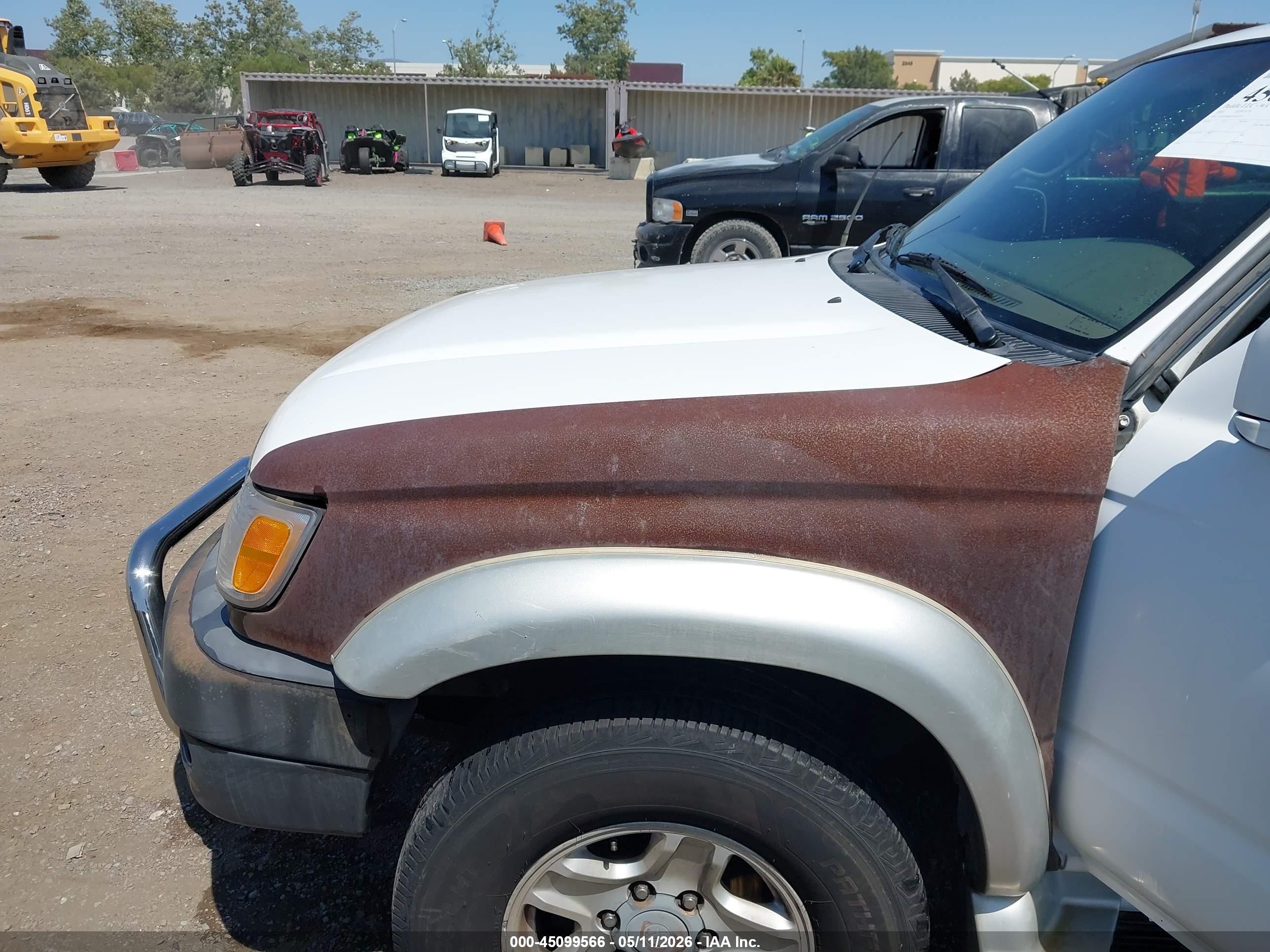 2001 Toyota 4runner Sr5 V6 White vin: JT3HN86R219055253