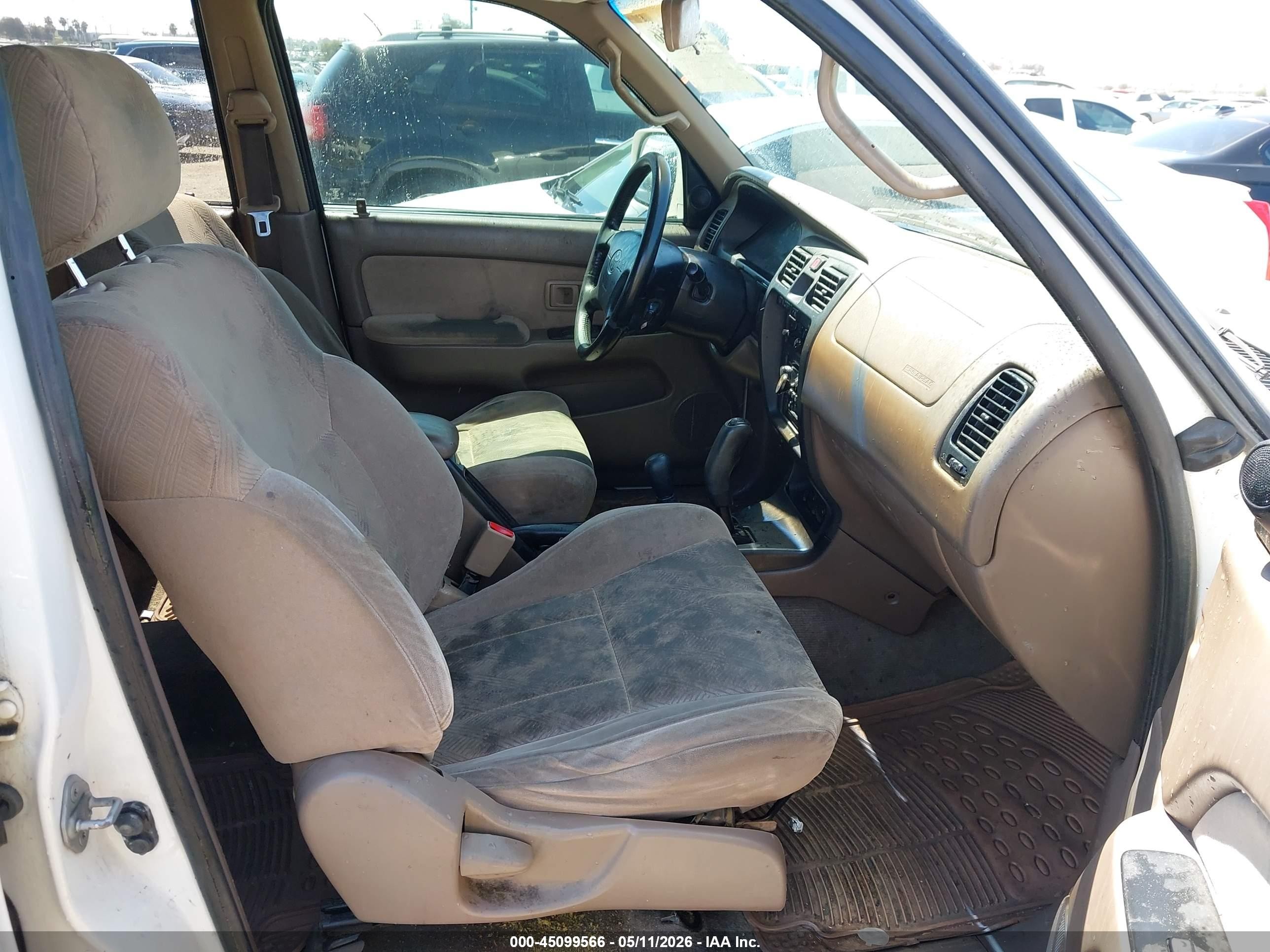 2001 Toyota 4runner Sr5 V6 White vin: JT3HN86R219055253