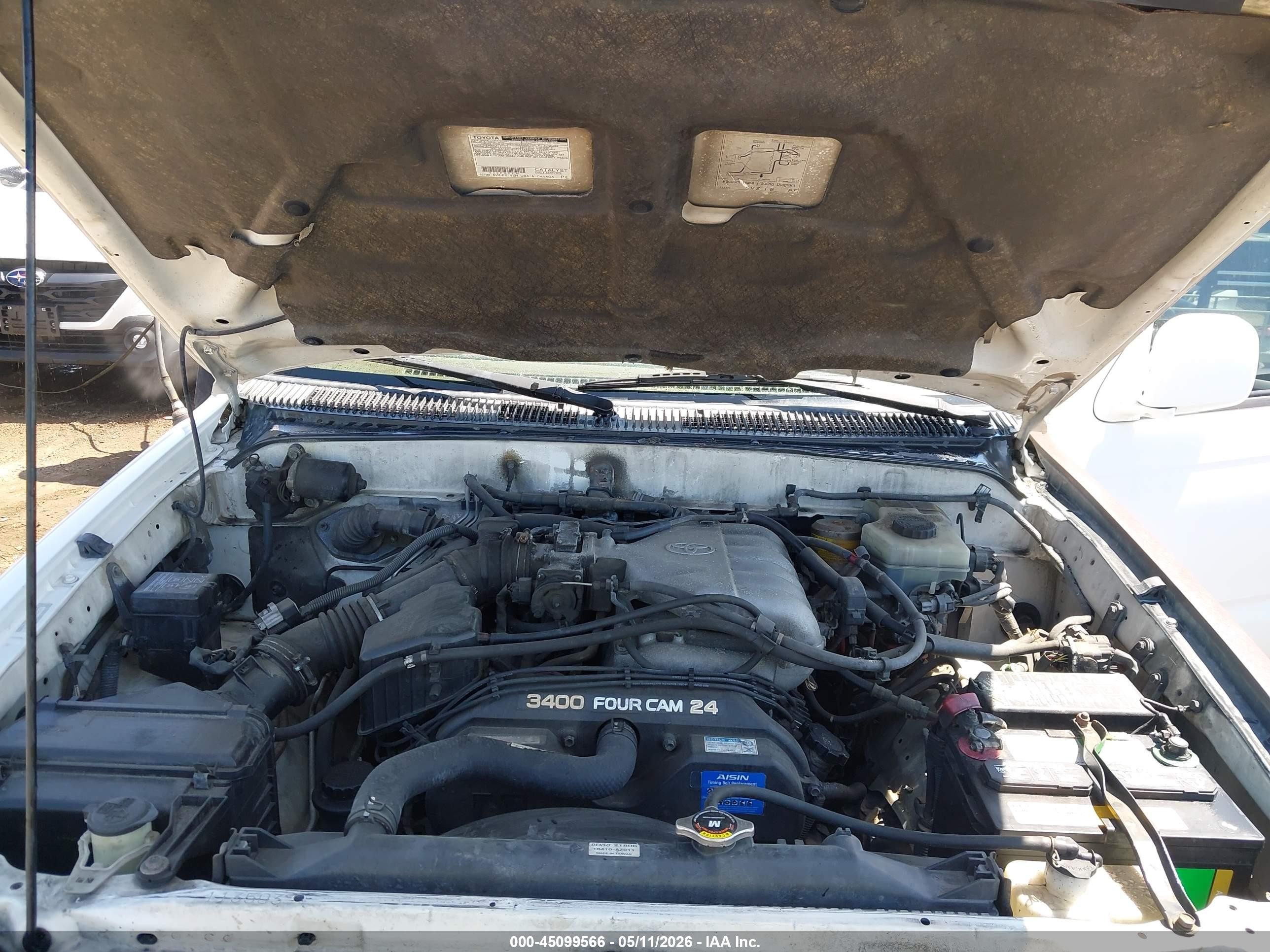 2001 Toyota 4runner Sr5 V6 White vin: JT3HN86R219055253