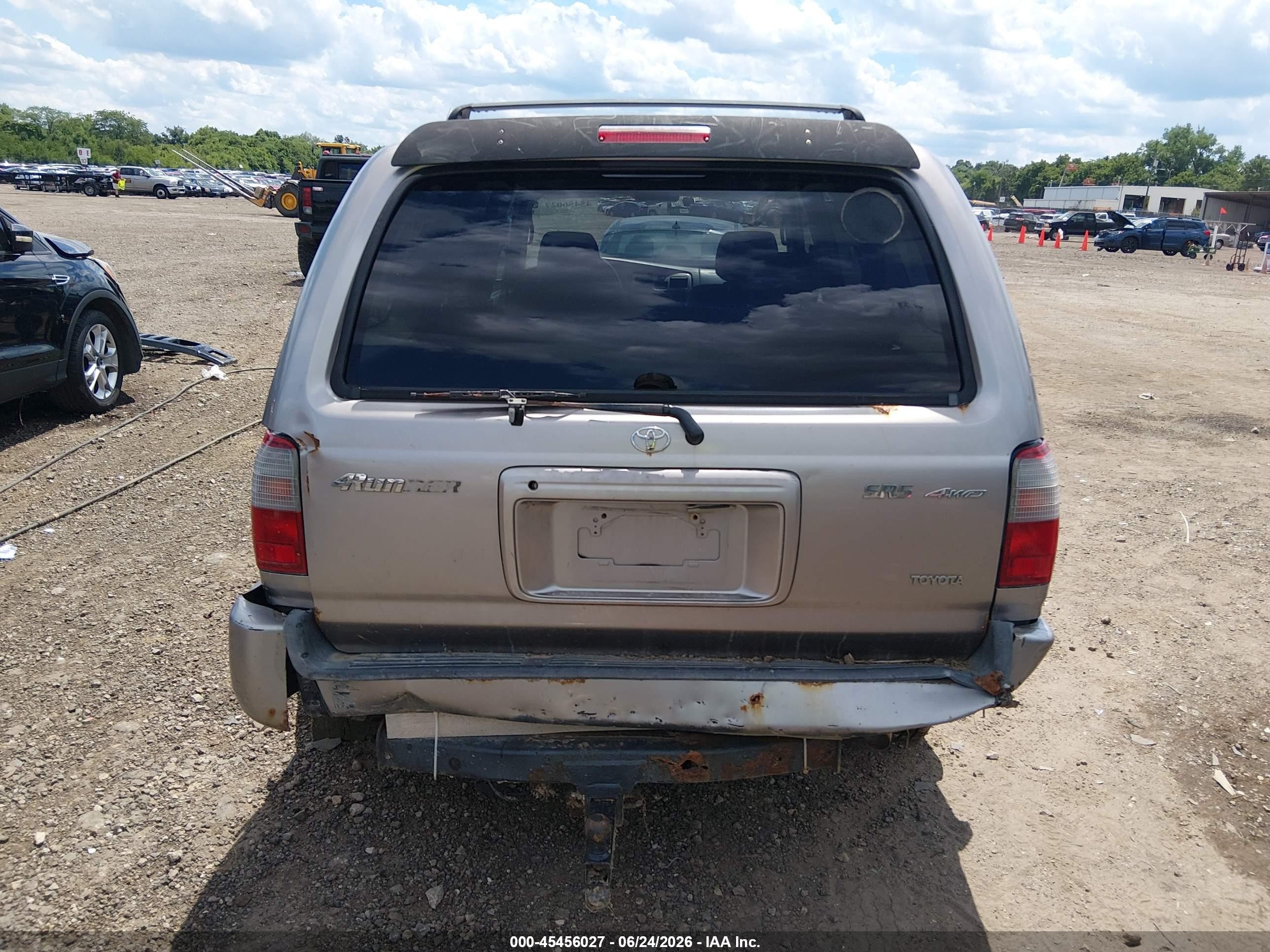 2002 Toyota 4runner Sr5 V6 Silver vin: JT3HN86R220366526