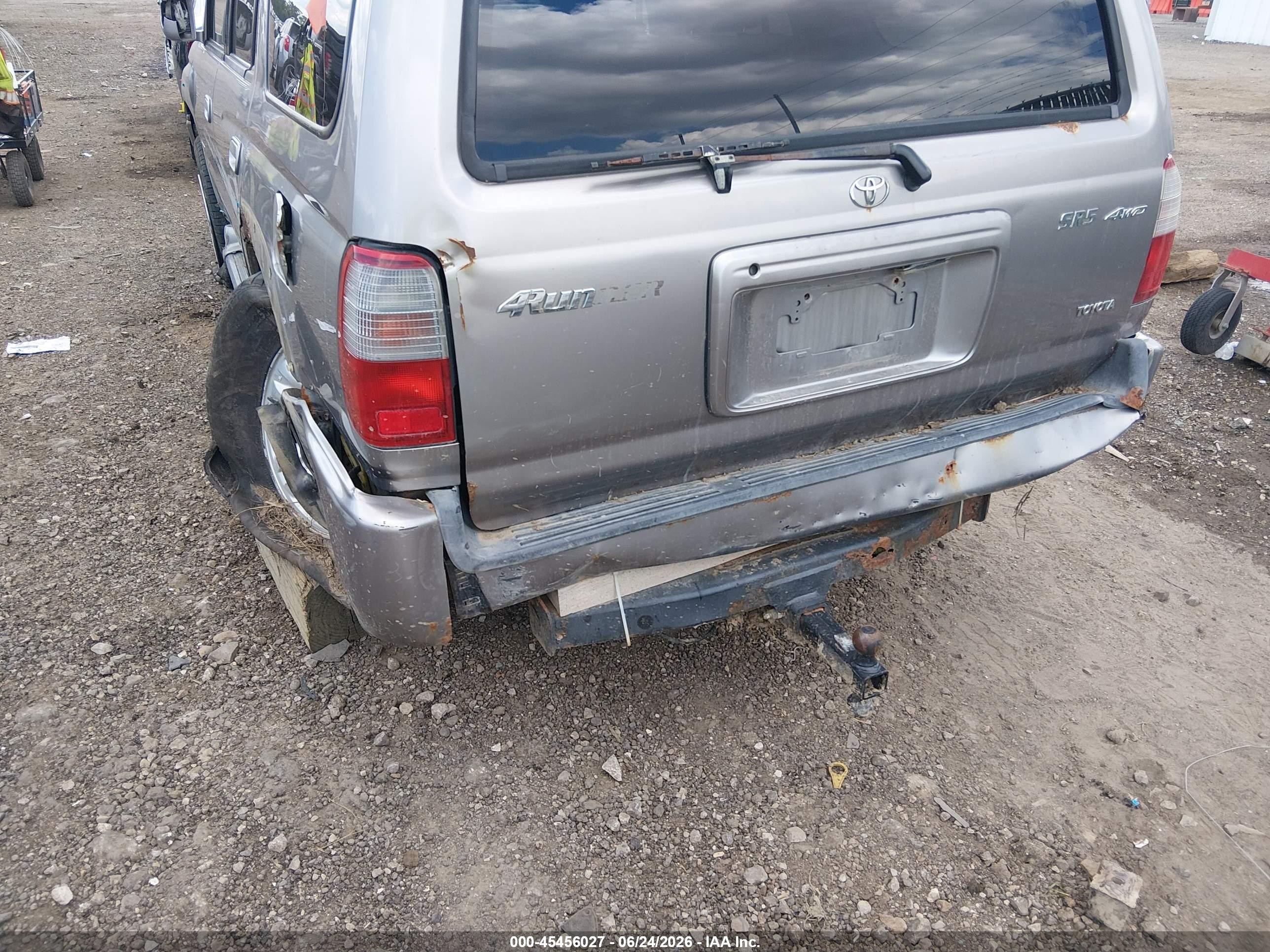2002 Toyota 4runner Sr5 V6 Silver vin: JT3HN86R220366526