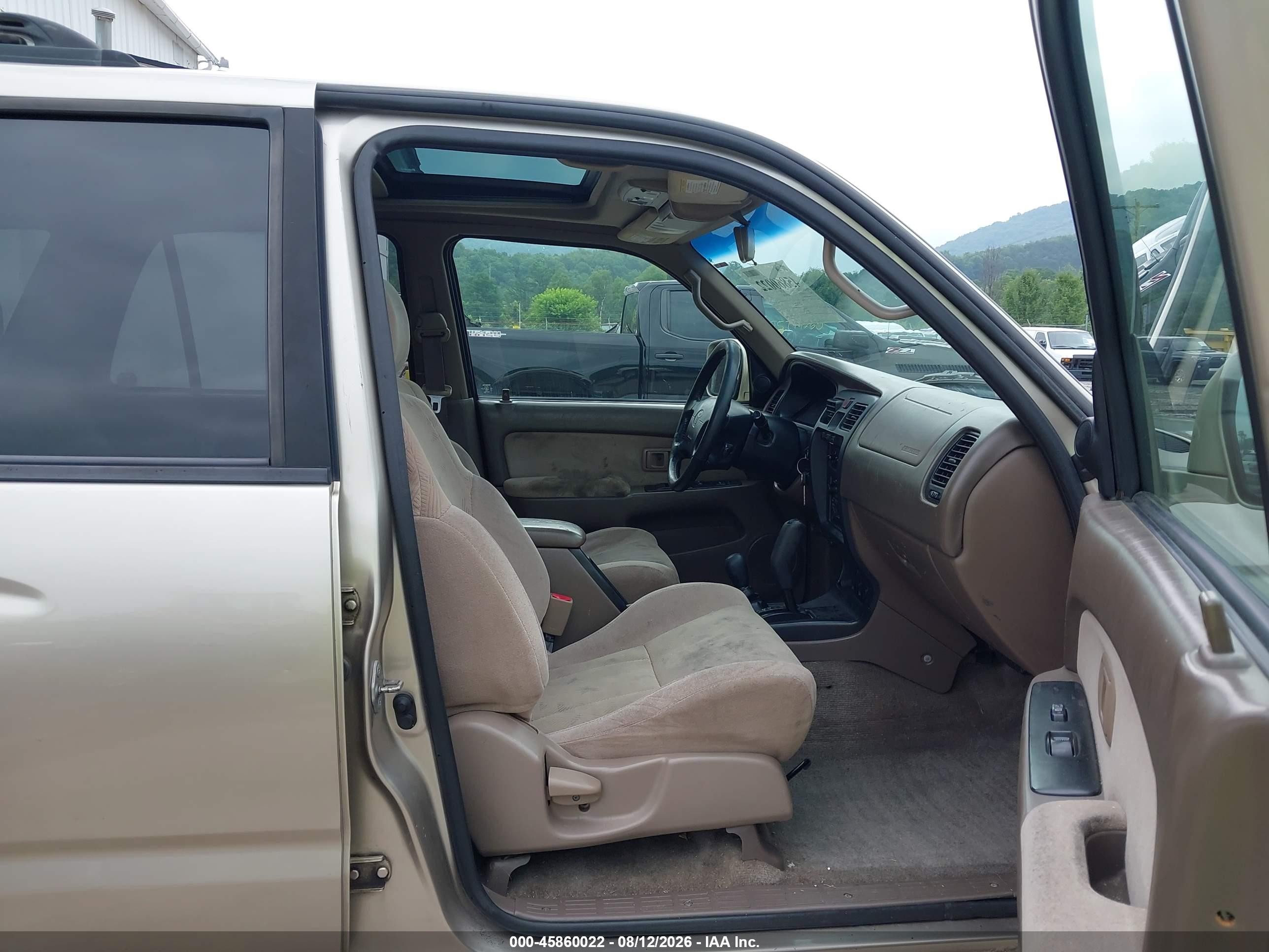 2002 Toyota 4runner Sr5 V6 Gold vin: JT3HN86R220388946