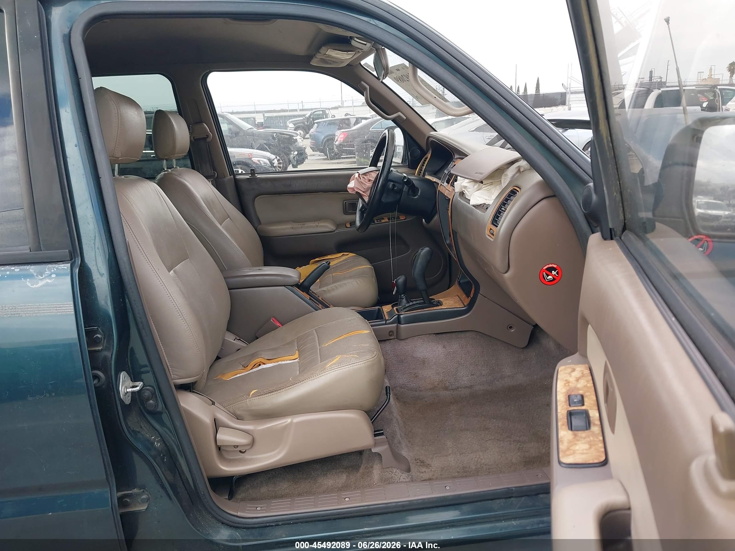 1997 Toyota 4runner Sr5 V6 Green vin: JT3HN86R2V0069650