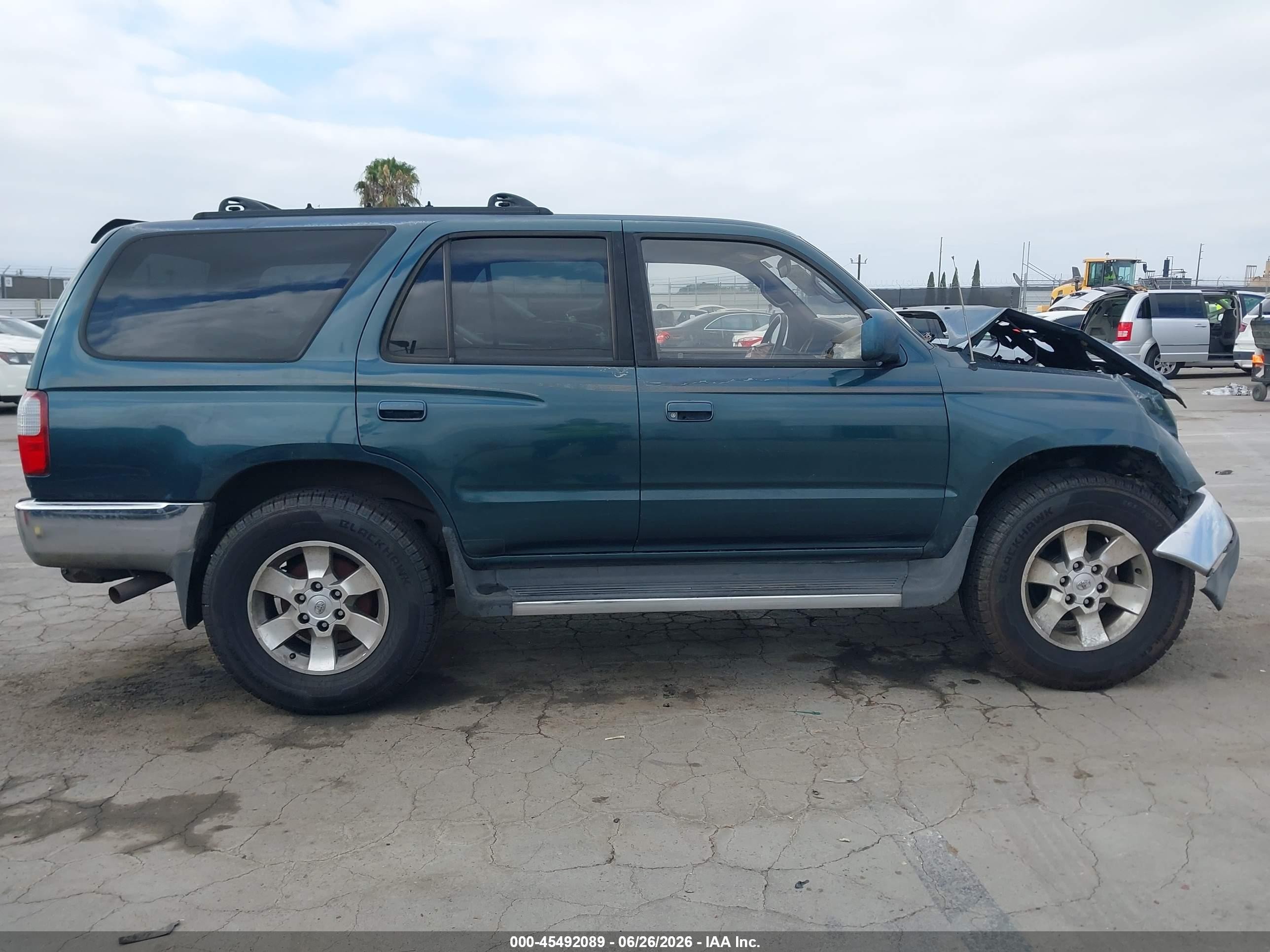 1997 Toyota 4runner Sr5 V6 Green vin: JT3HN86R2V0069650