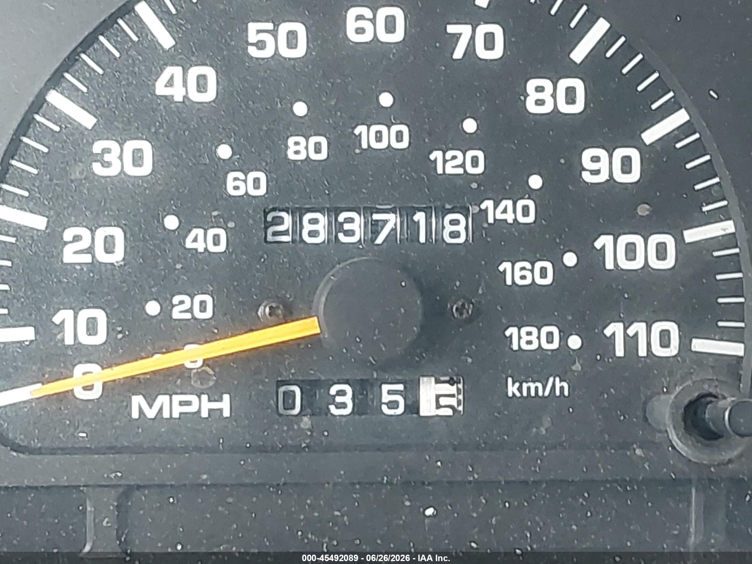 1997 Toyota 4runner Sr5 V6 Green vin: JT3HN86R2V0069650